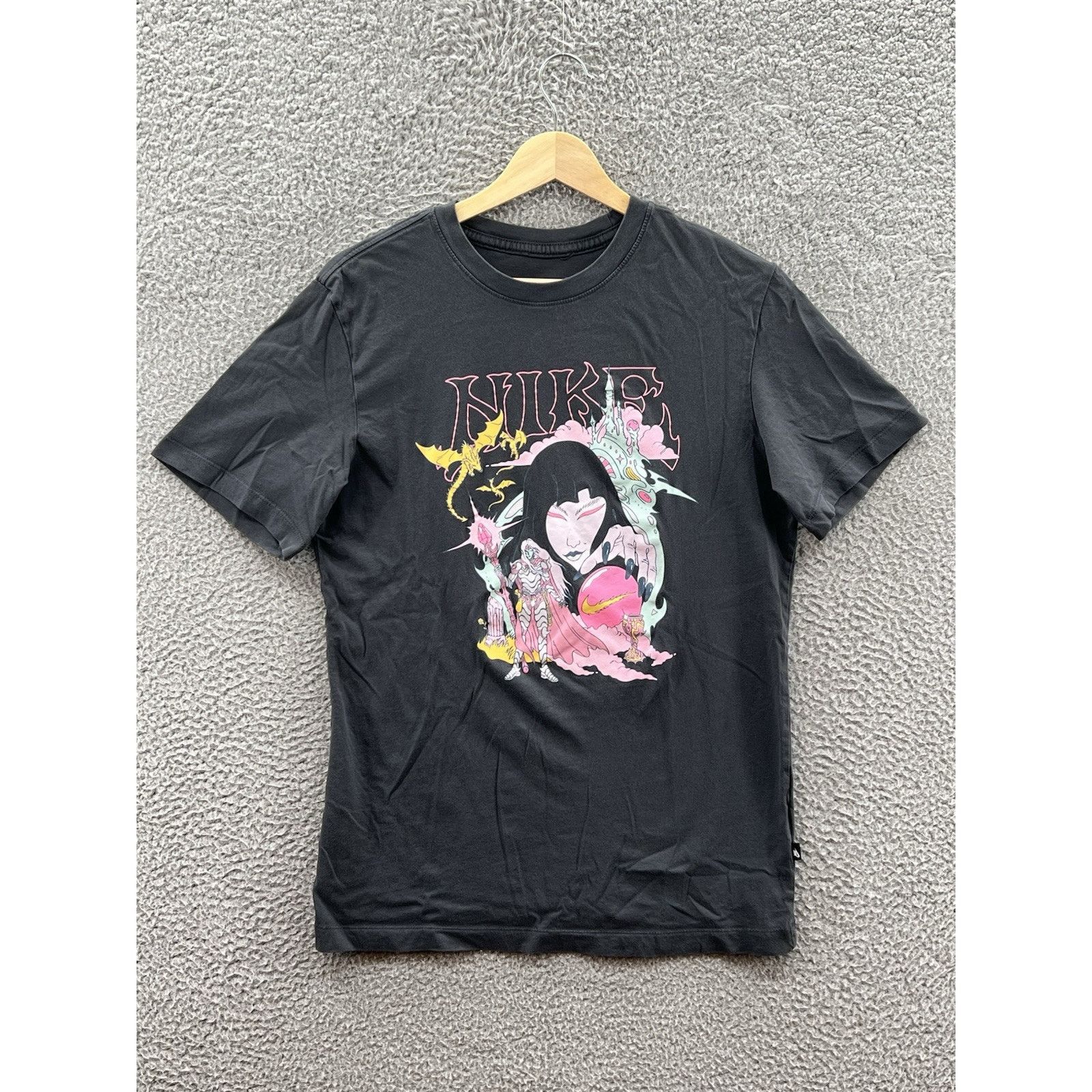Nike Nike T-Shirt Sz Small DR7991-060 Anthracite 100% Cotton Gray Size US S / EU 44-46 / 1 - 1 Thumbnail