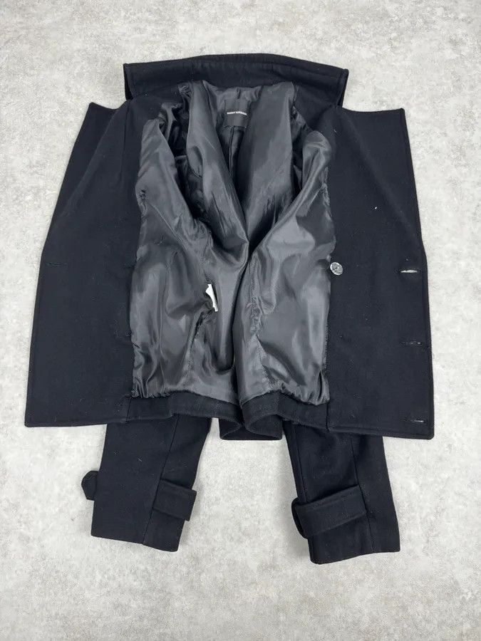 Vintage Takeshy Kurosawa Black Buttoned Officer Caban Jacket Size US M / EU 48-50 / 2 - 7 Thumbnail