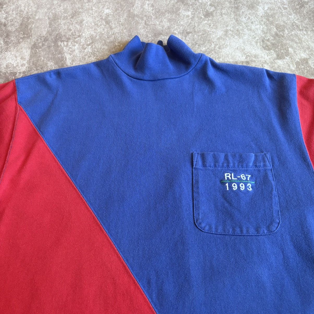 Vintage Vintage Ralph Lauren Long Sleeve Moc Neck T Shirt Size US L / EU 52-54 / 3 - 1 Thumbnail