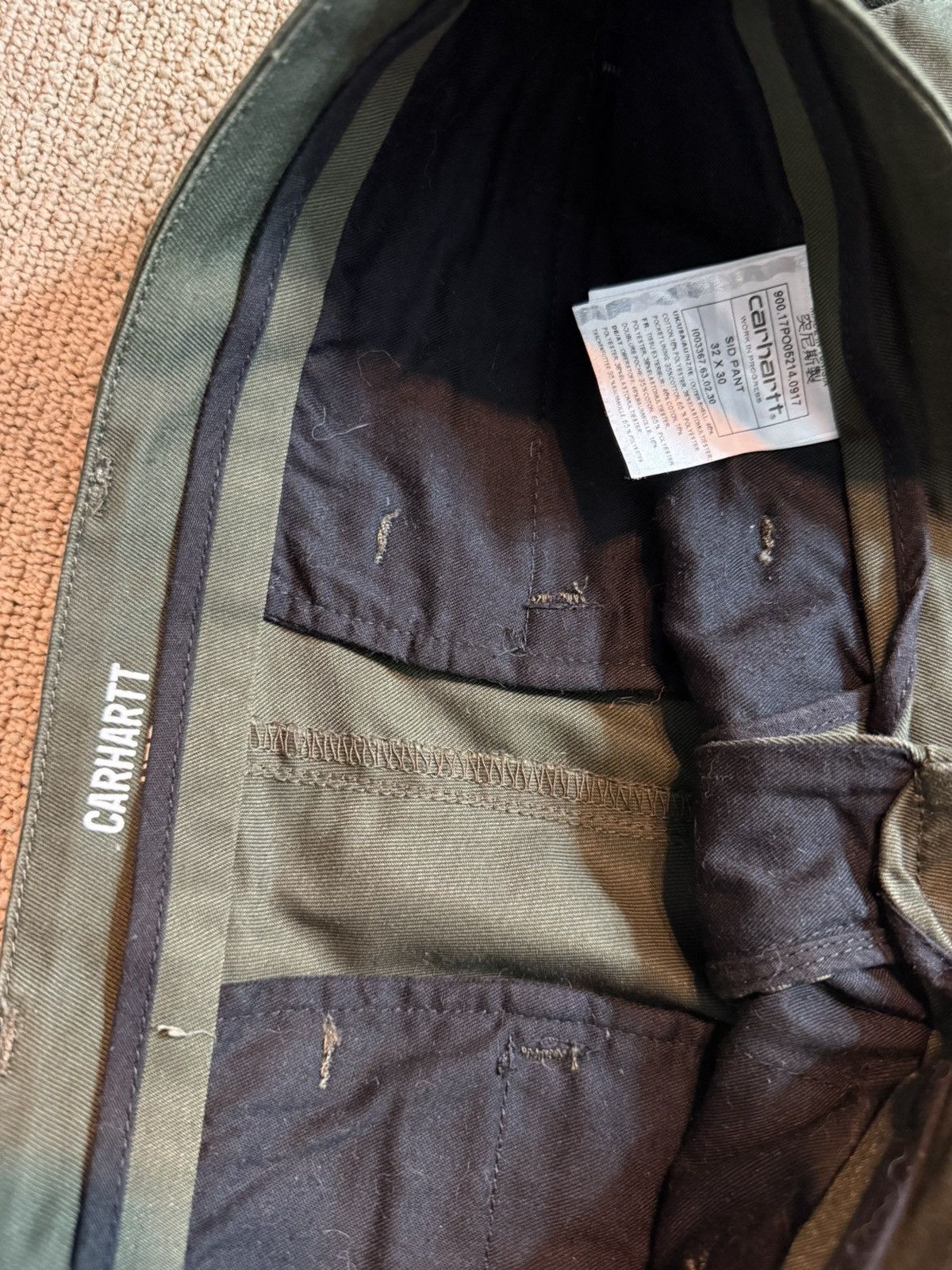 Carhartt Carhartt WIP SID Pants Olive Green Size US 32 / EU 48 - 3 Thumbnail