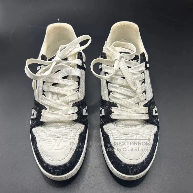 Louis Vuitton Louis Vuitton Black and white panda trainer sneakers Size US 6 / EU 39 - 2 Thumbnail