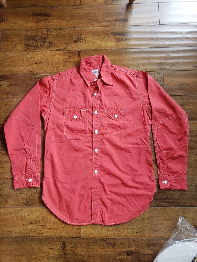 Freewheelers FREEWHEELERS Brand-new long-sleeved shirt Size US S / EU 44-46 / 1 - 1 Thumbnail