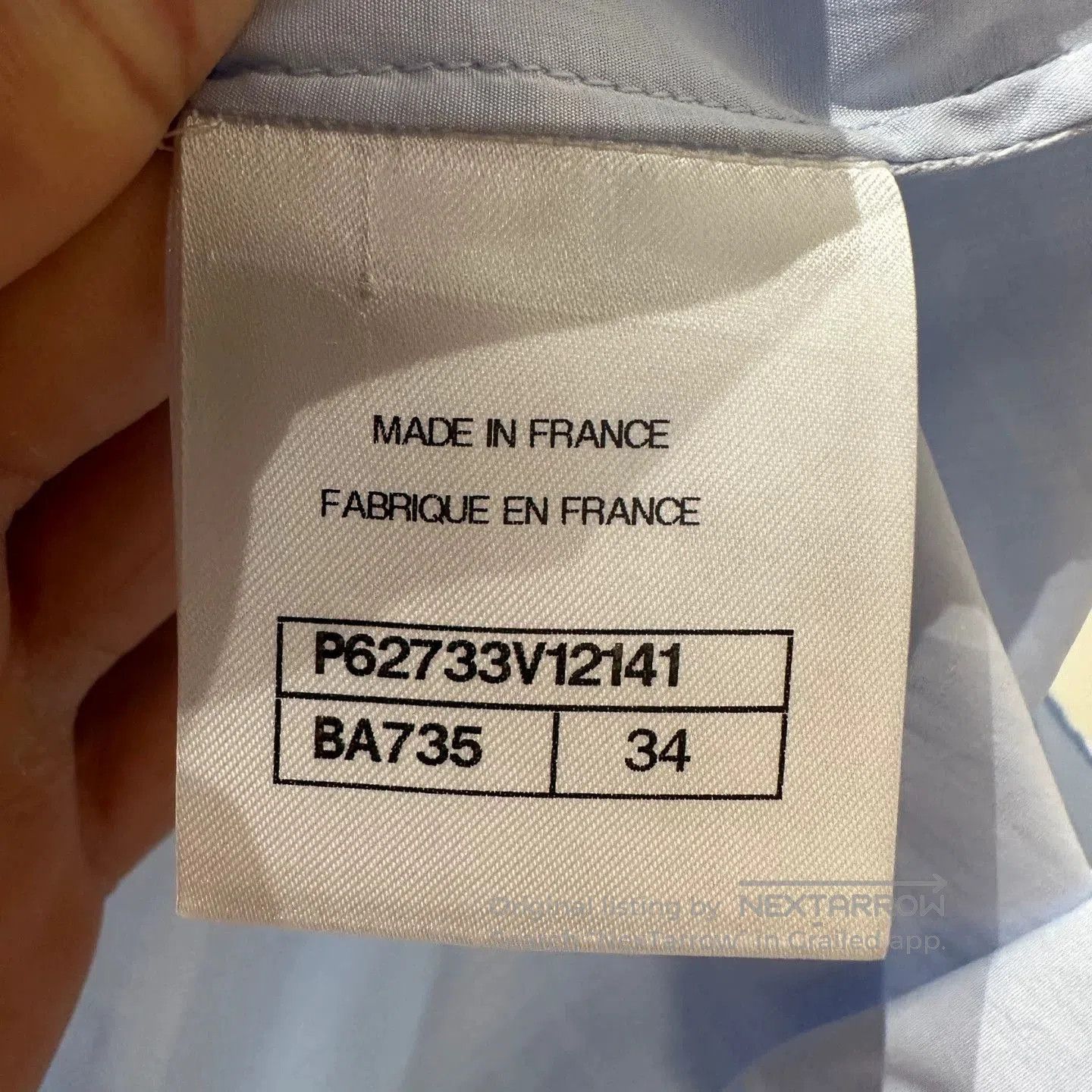 Chanel Chanel Camellia Bow Long-Sleeve Shirt. Size XXS / US 00 / IT 34 - 4 Thumbnail
