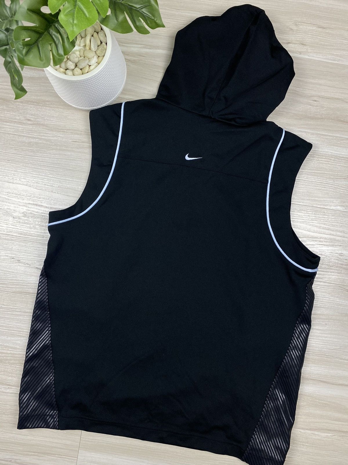 Nike × Vintage Nike 2000 center swoosh air max 360 vest y2k 90s zip Size US L / EU 52-54 / 3 - 6 Thumbnail