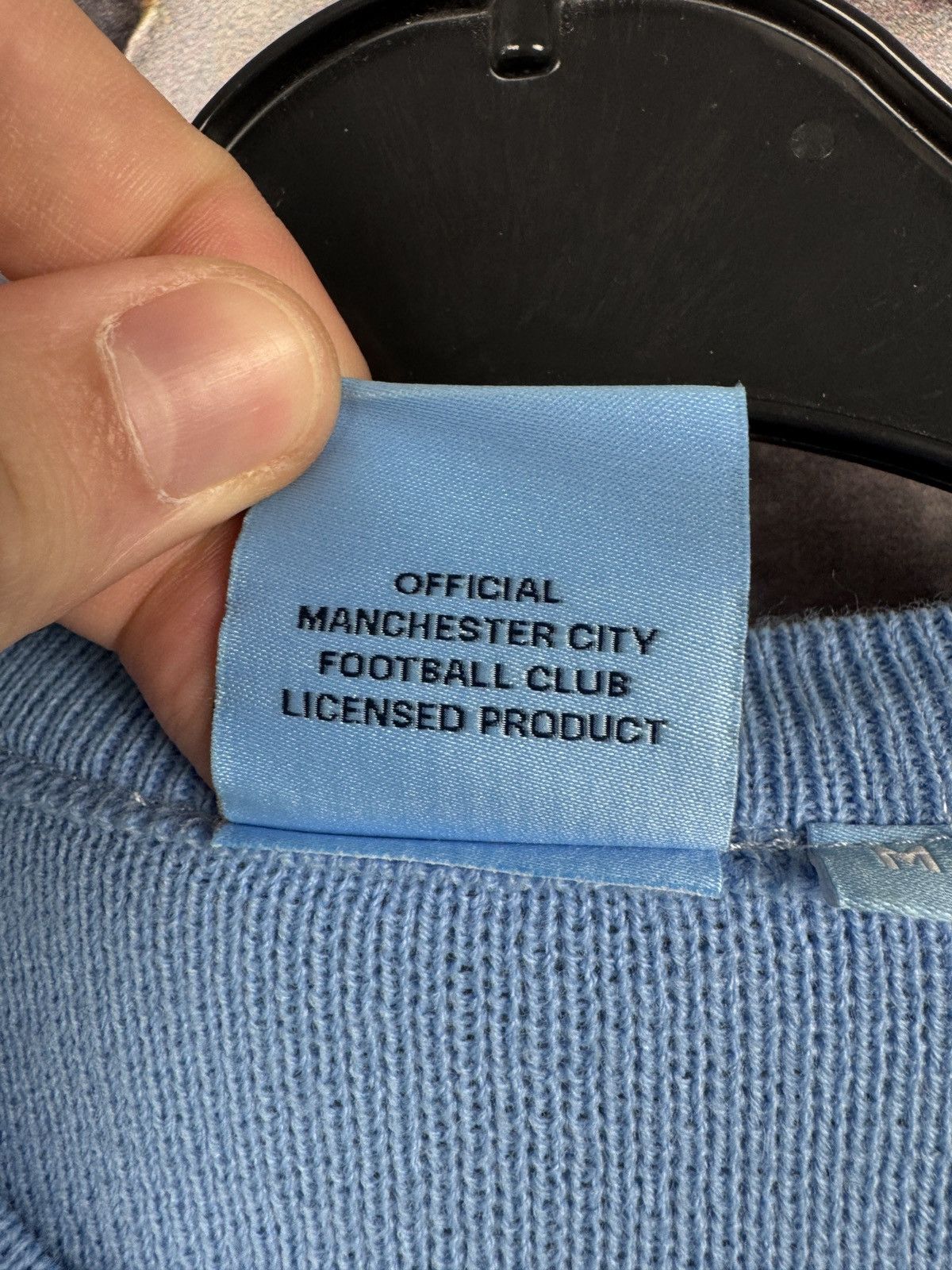 Nike Manchester City Sweater Pullover Winter Penguin Size Medium Size US M / EU 48-50 / 2 - 9 Thumbnail