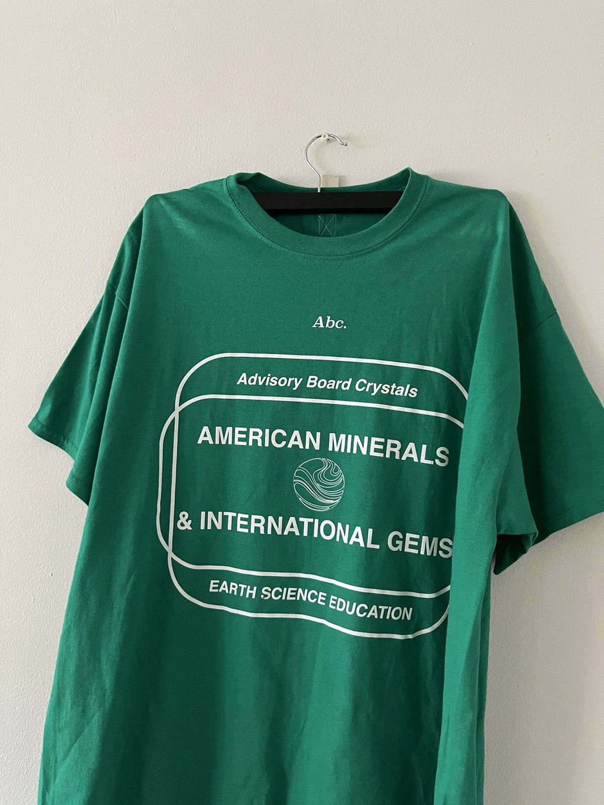 Advisory Board Crystals Abc. Minerals and Gems T-shirt green and white Size US XL / EU 56 / 4 - 2 Thumbnail