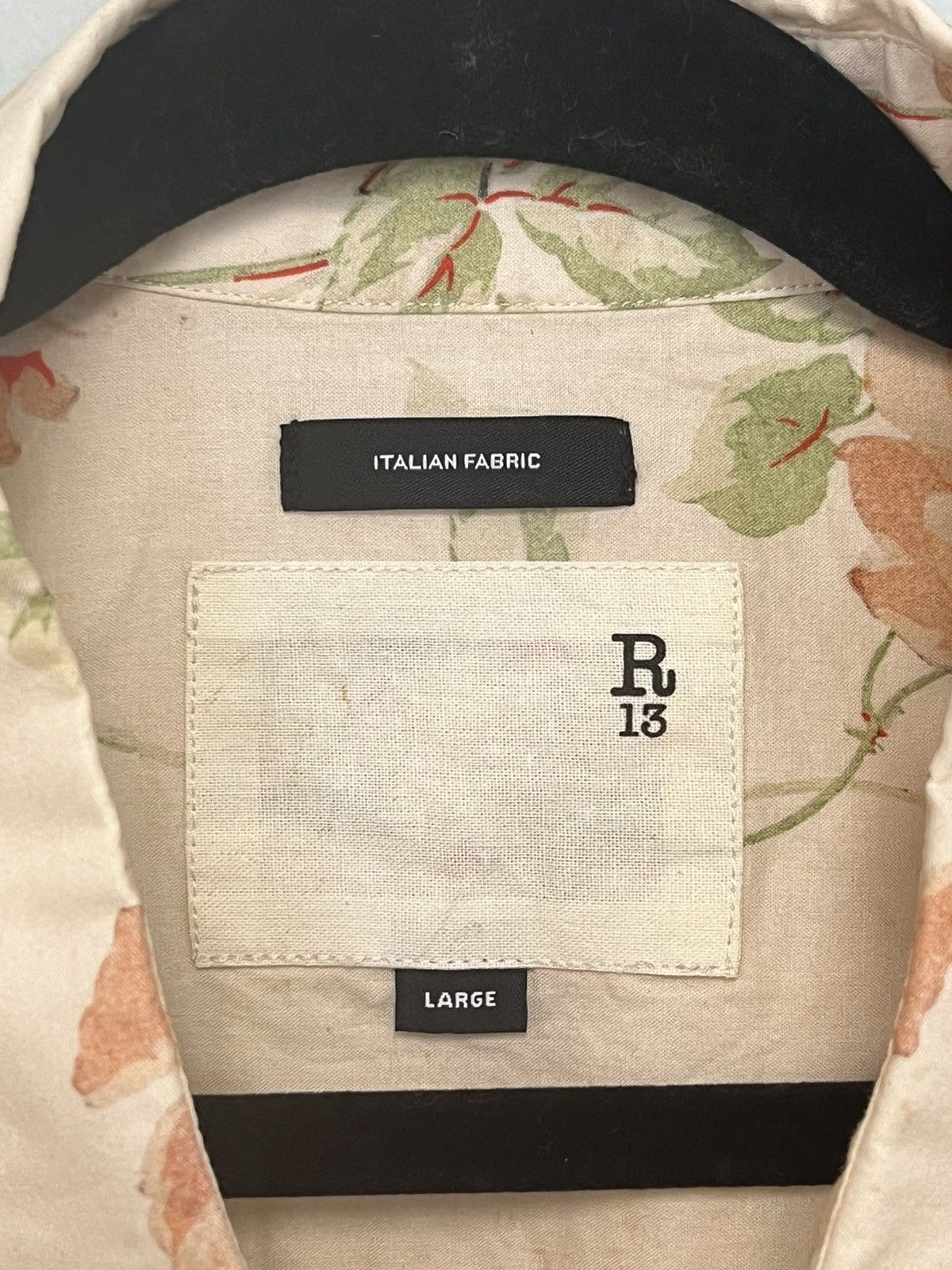 R13 Drop neck tuxedo shirt. Large Size L / US 10 / IT 46 - 12 Thumbnail