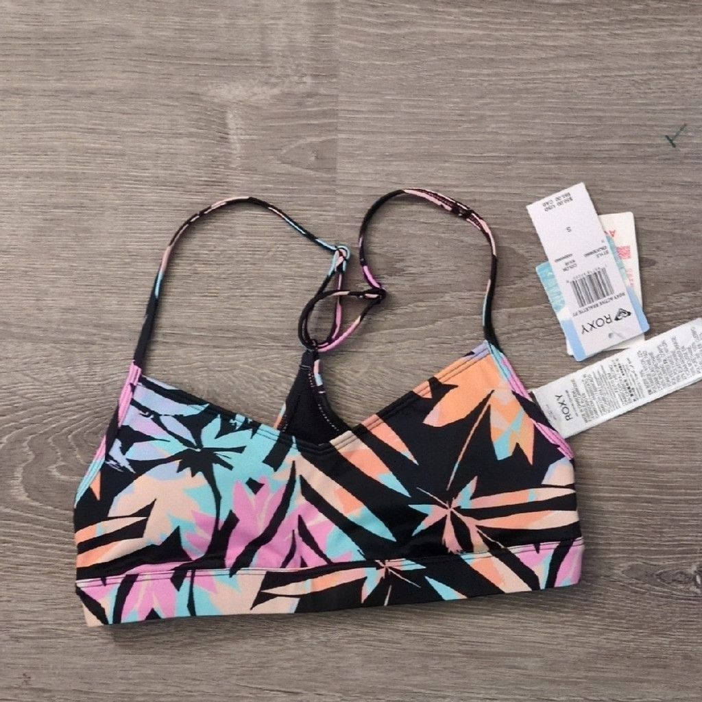 Other Roxy Active Bralette Swim Top Size Small Size ONE SIZE - 1 Thumbnail