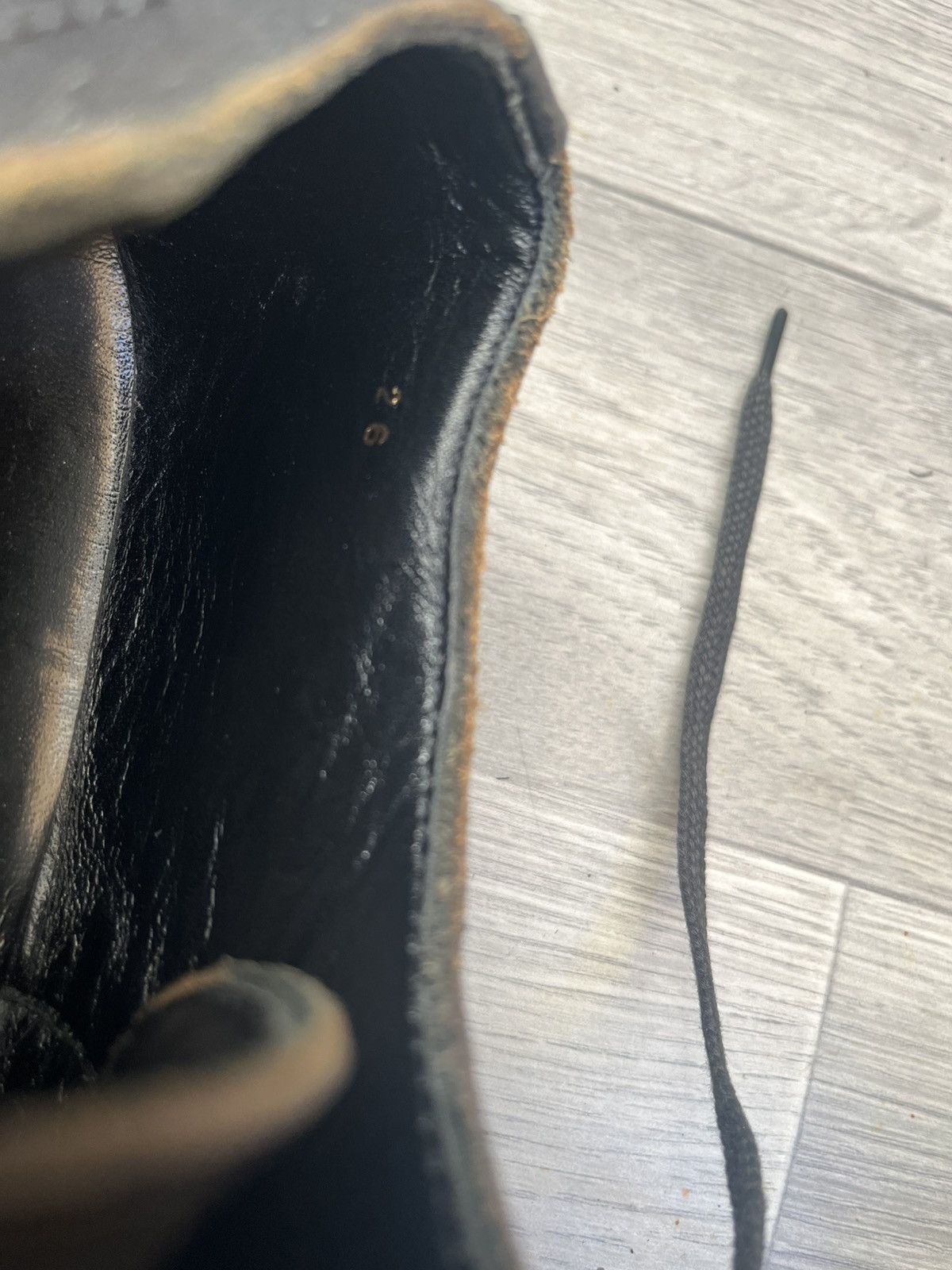 Comme des Garcons Commes des garcon rubber toe black leather derby shoes Size US 10 / EU 43 - 12 Thumbnail