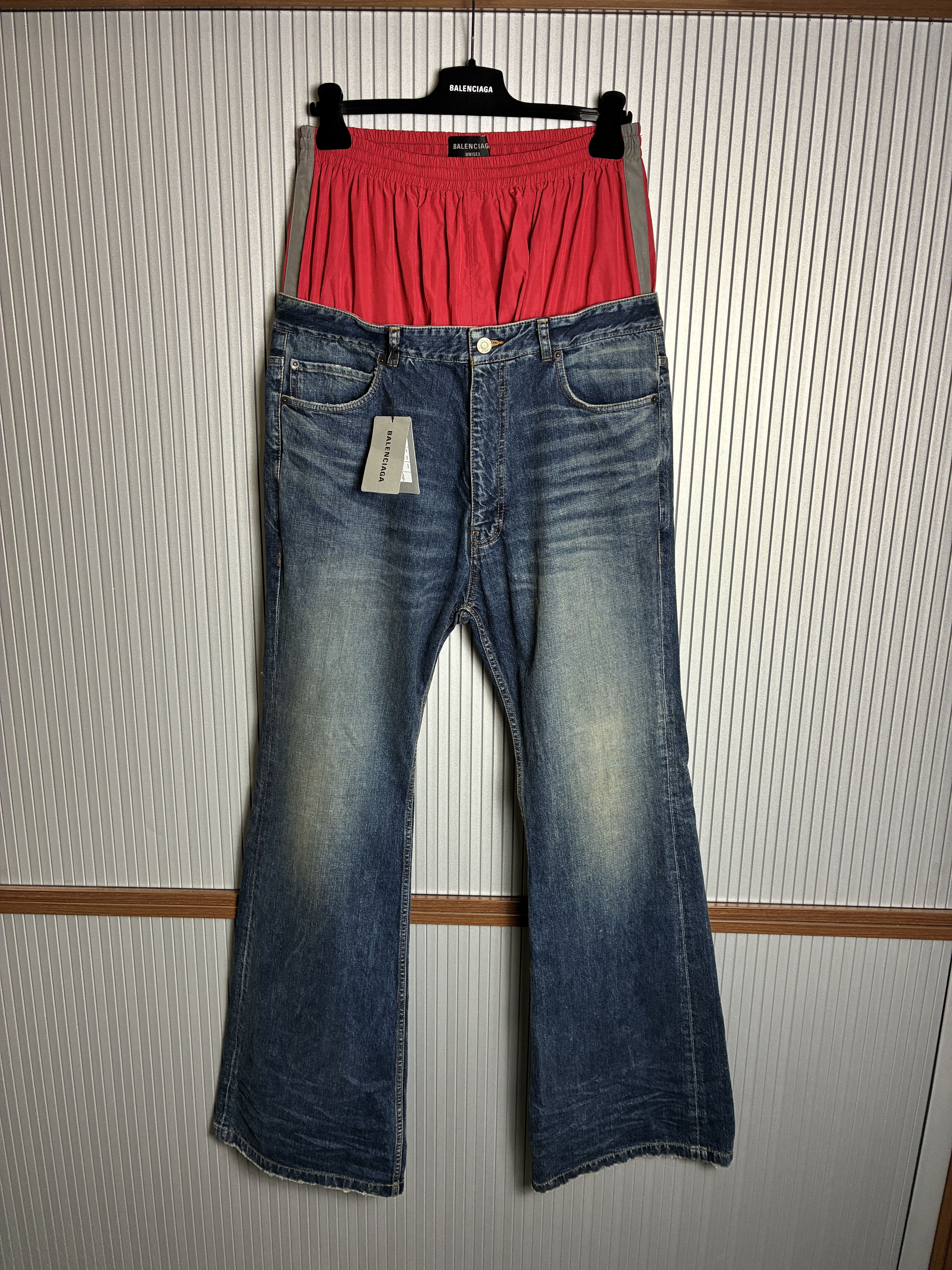 Balenciaga BALENCIAGA 2023AW Double Front Denim Pants | Grailed