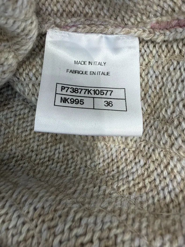 Chanel Chanel Pink sequin double C logo knitted cardigan vest Size XS / US 0-2 / IT 36-38 - 5 Thumbnail
