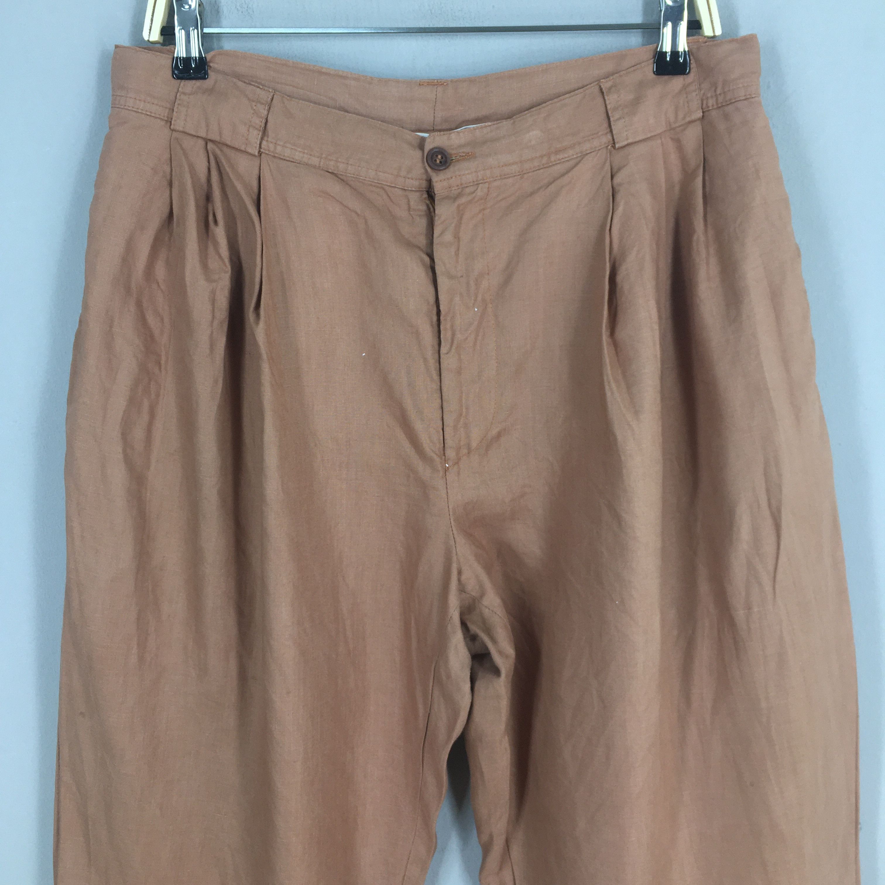 Andrew Fezza Size 32x31.5 Vintage Andrew Fezza Italy Loose Pants S602 Size US 32 / EU 48 - 2 Thumbnail