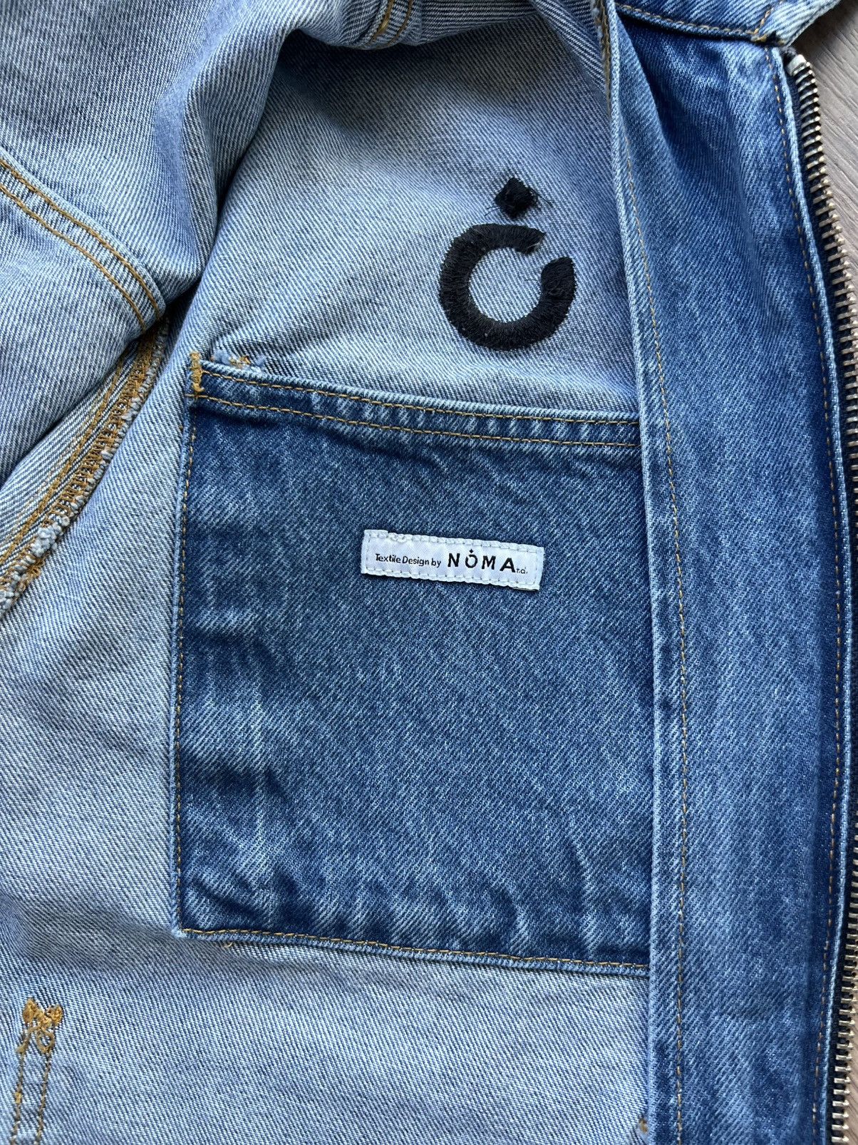 NOMA t.d × Stussy Stussy x Noma t.d. Denim Zip Work Jacket “Blue” Small Size US S / EU 44-46 / 1 - 14 Thumbnail