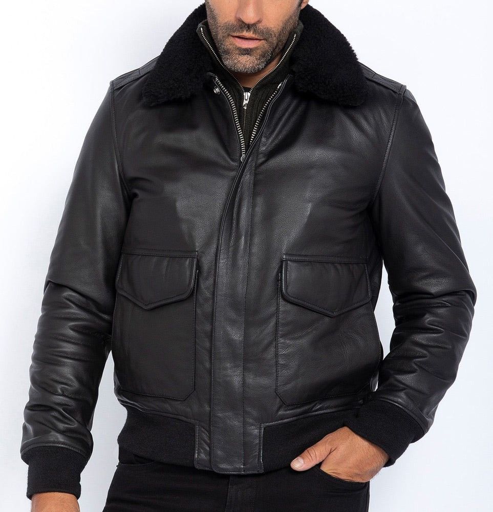 ジャケット・アウター supreme schott leather A-2 flight jacket Supreme Schott Leather A-2 Flight Jacket (FW16)