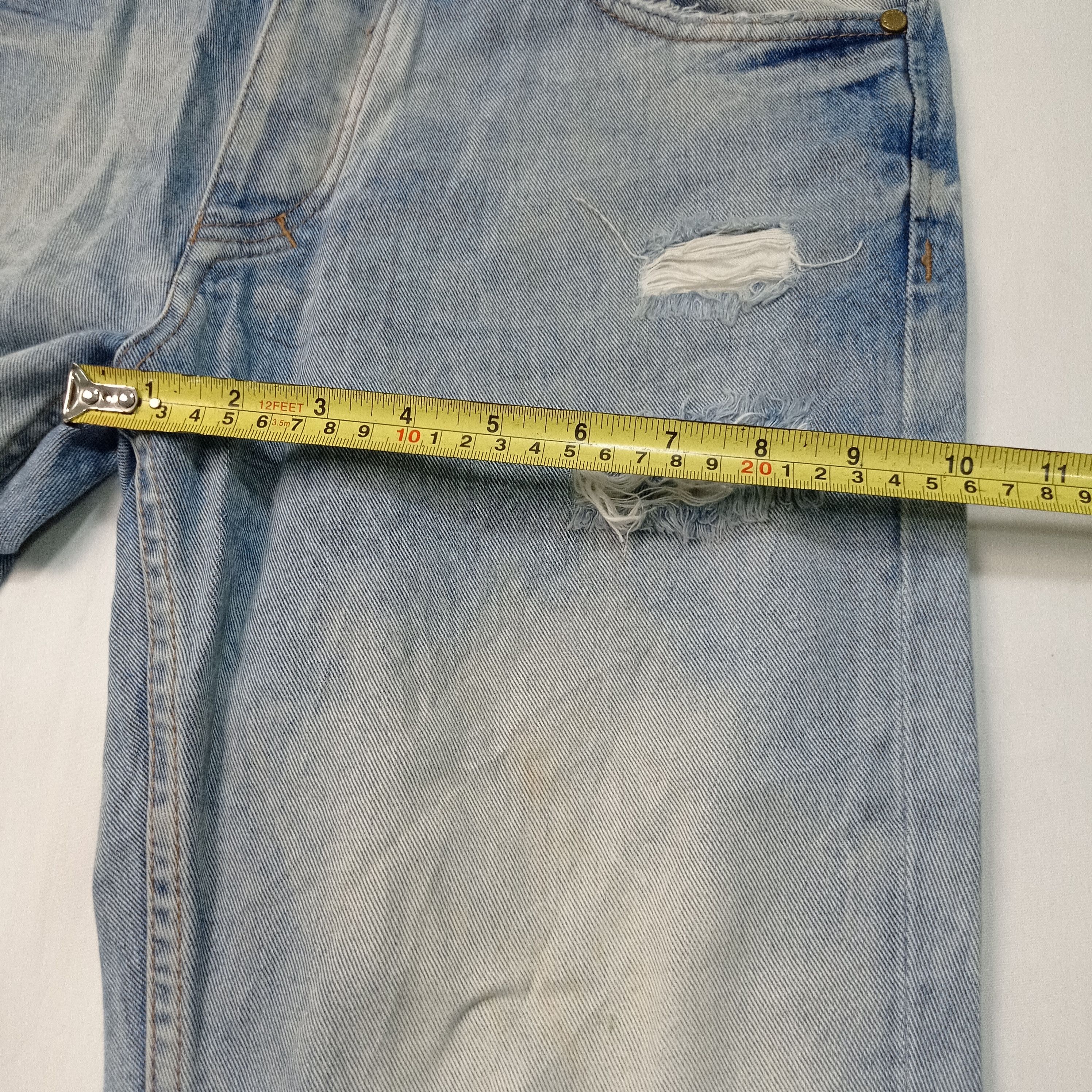 Zara 🔥Zara Faded Distressed Jeans Pants Size US 31 - 22 Thumbnail