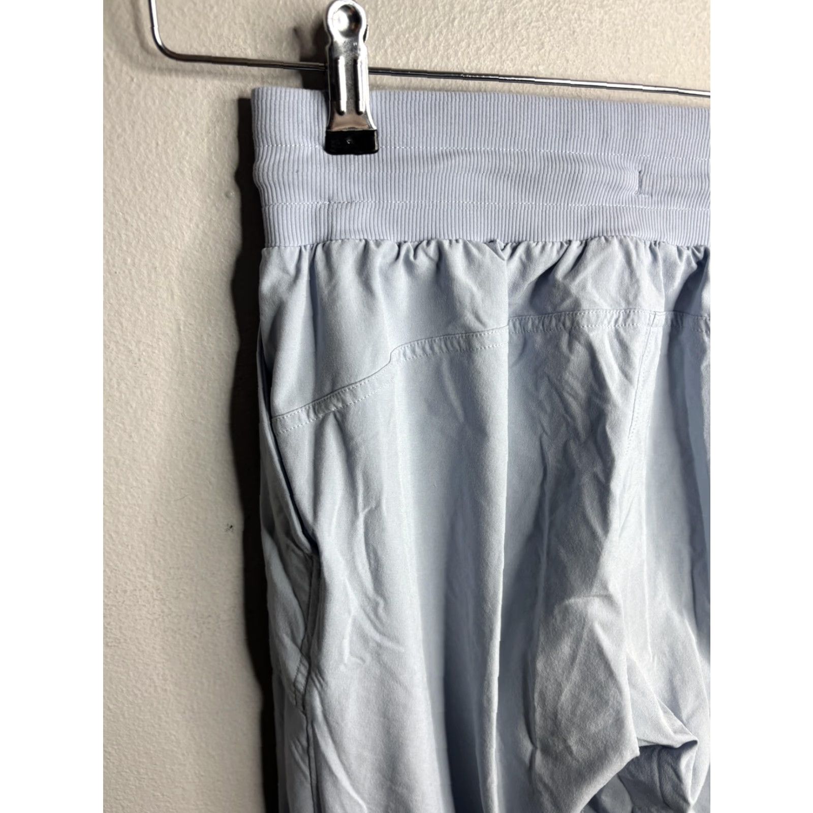 Lululemon Lululemon Womens 0 Blue Lightweight Jogger Pants Drawstring Pockets Tapered Waist Elastic Knit Side Panels Yoga Gym Running Casual Travel Size 25" / US 0 / IT 36 - 5 Thumbnail