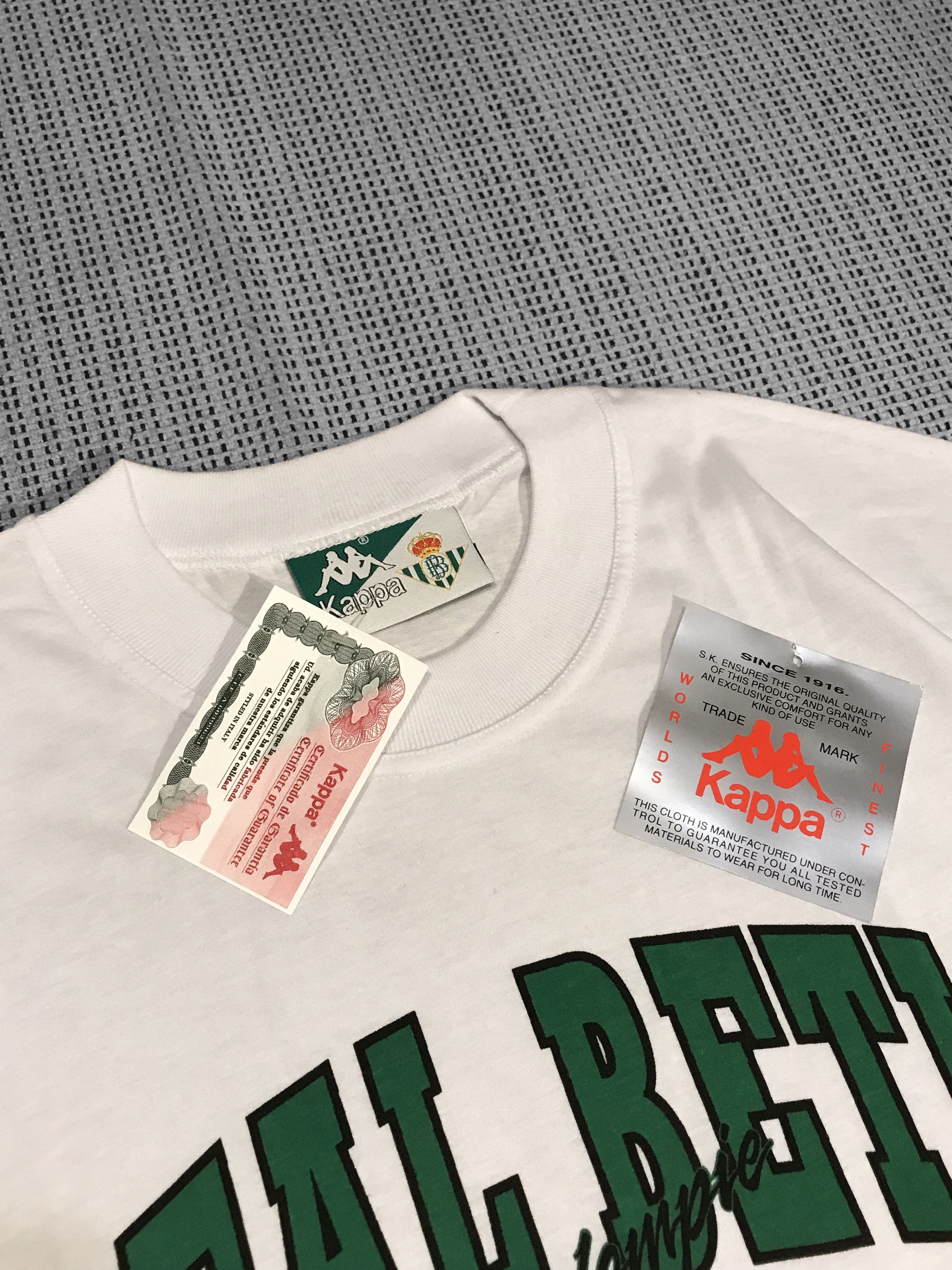 Kappa Vintage 90s KAPPA Real Betis T-shirt (XL) Size US XL / EU 56 / 4 - 3 Thumbnail