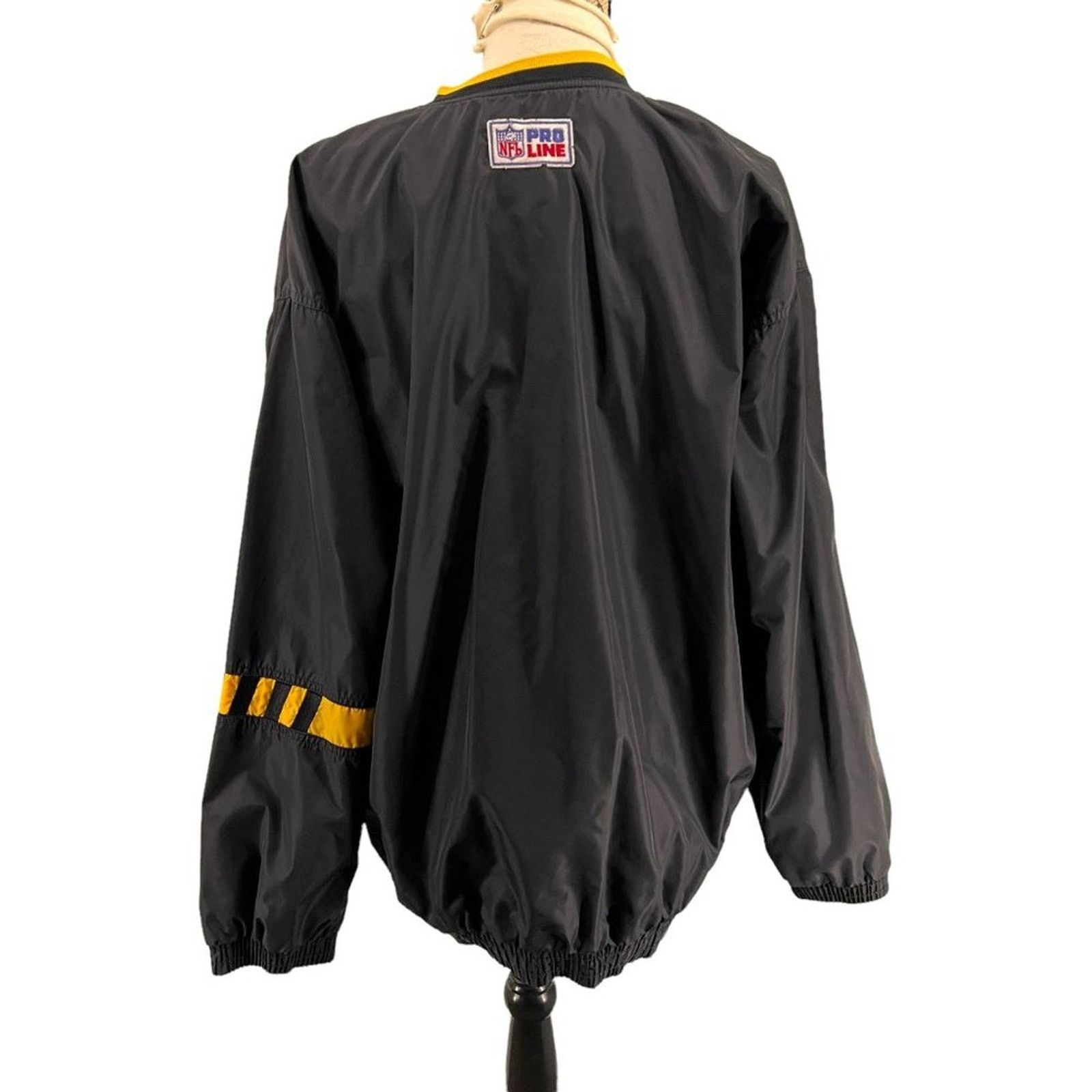 Nike Vintage Nike Proline Reversible Pittsburgh Steelers Pullover Size US L / EU 52-54 / 3 - 4 Thumbnail