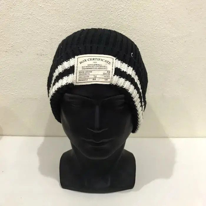 Japanese Brand Japanese Brand Plain Beanie Hat Size ONE SIZE - 2 Thumbnail