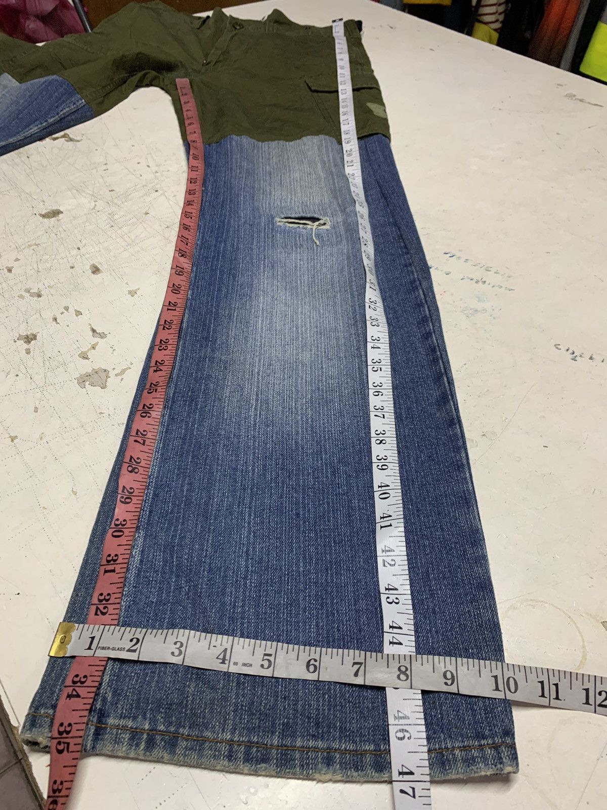 Bape Ape cargo customs jeans Size US 34 / EU 50 - 25 Thumbnail