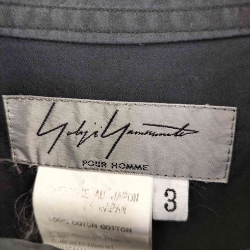 Yohji Yamamoto Yohji Yamamoto POUR HOMME 06AW archive stars zip shirts Size US L / EU 52-54 / 3 - 5 Thumbnail