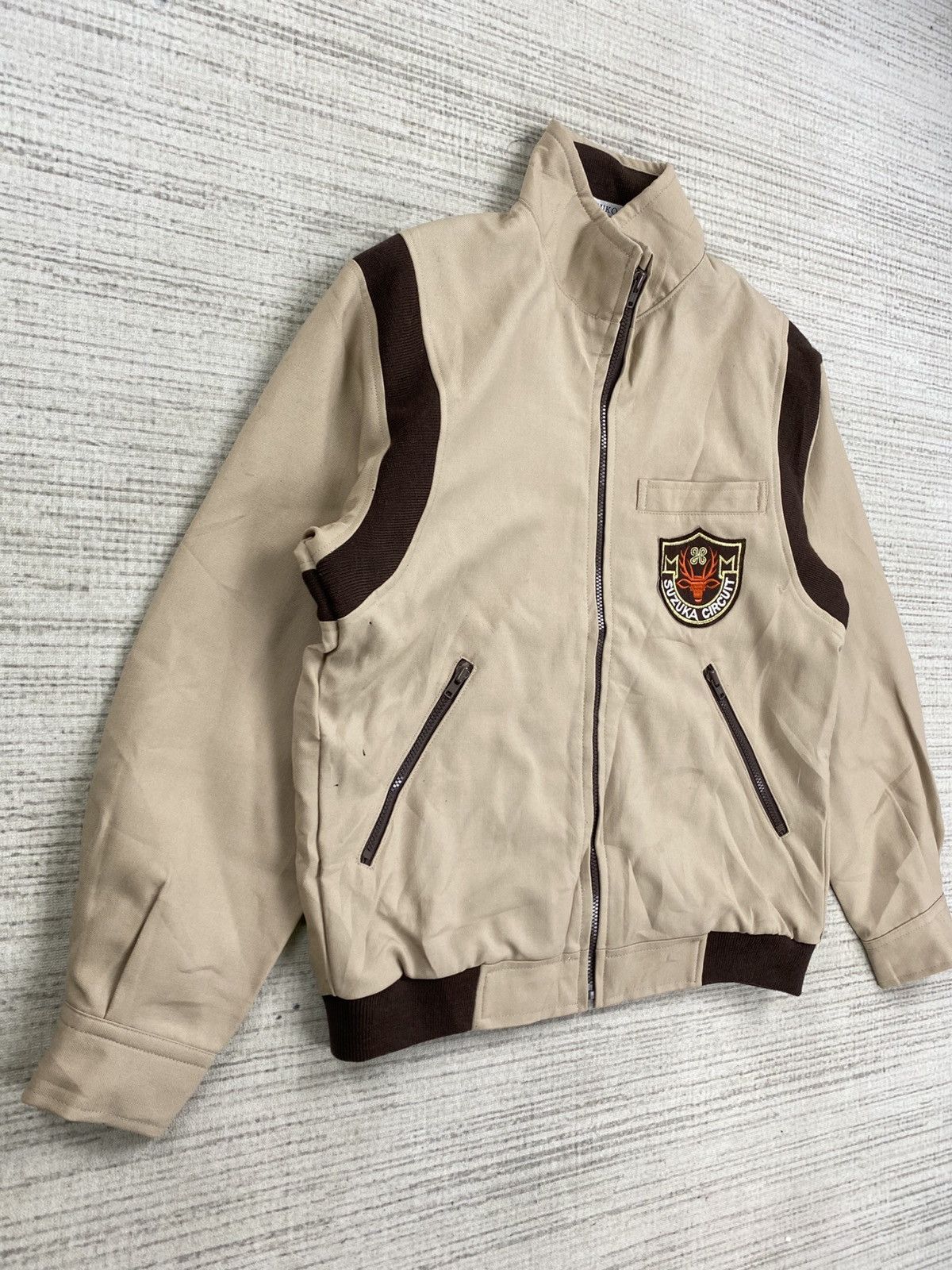 Japanese Brand × Vintage Vintage 90s Suzuka Circuit Japan Zipper Jacket Size US M / EU 48-50 / 2 - 3 Thumbnail