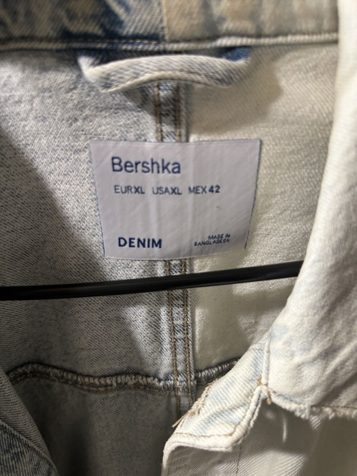Bershka Two tone denim jacket Size US XL / EU 56 / 4 - 3 Thumbnail