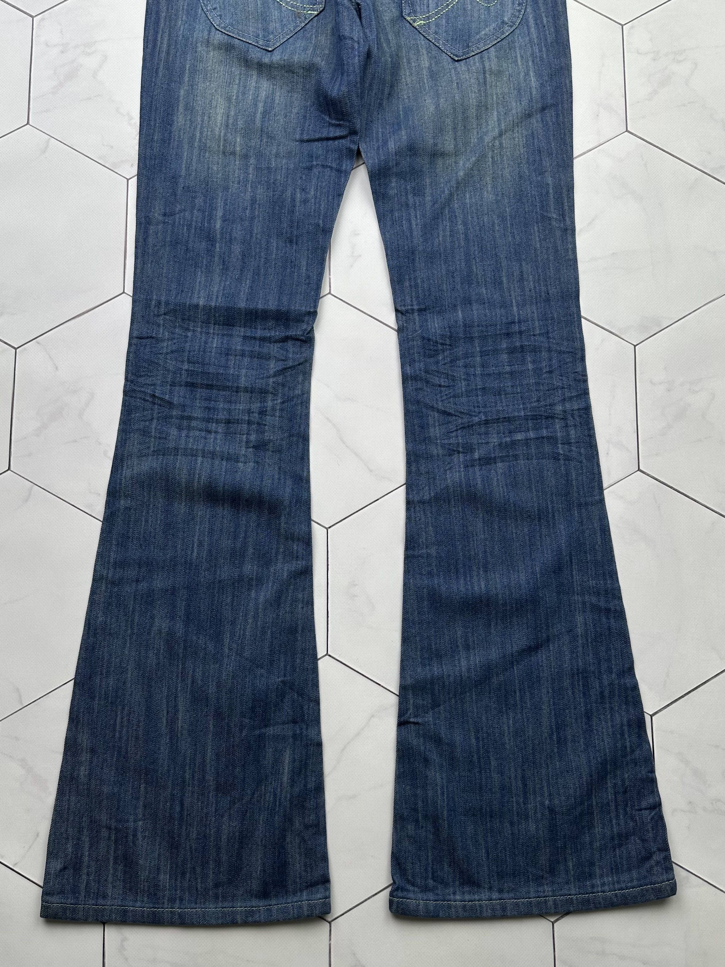 Japanese Brand Vintage Flare Jeans (B605)E2 Size 25" / US 0 / IT 36 - 6 Thumbnail