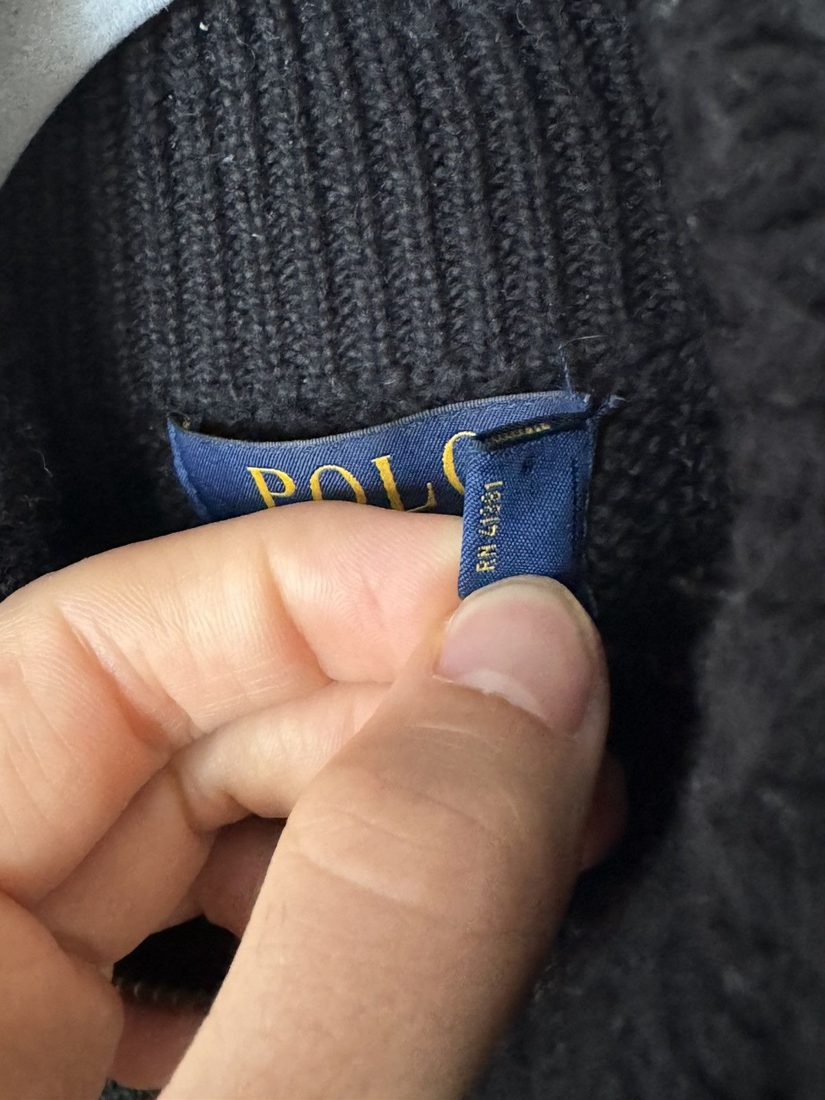 Polo Ralph Lauren × Ralph Lauren Polo Ralph Lauren rare sweater avant garde style wool a Size US L / EU 52-54 / 3 - 6 Thumbnail