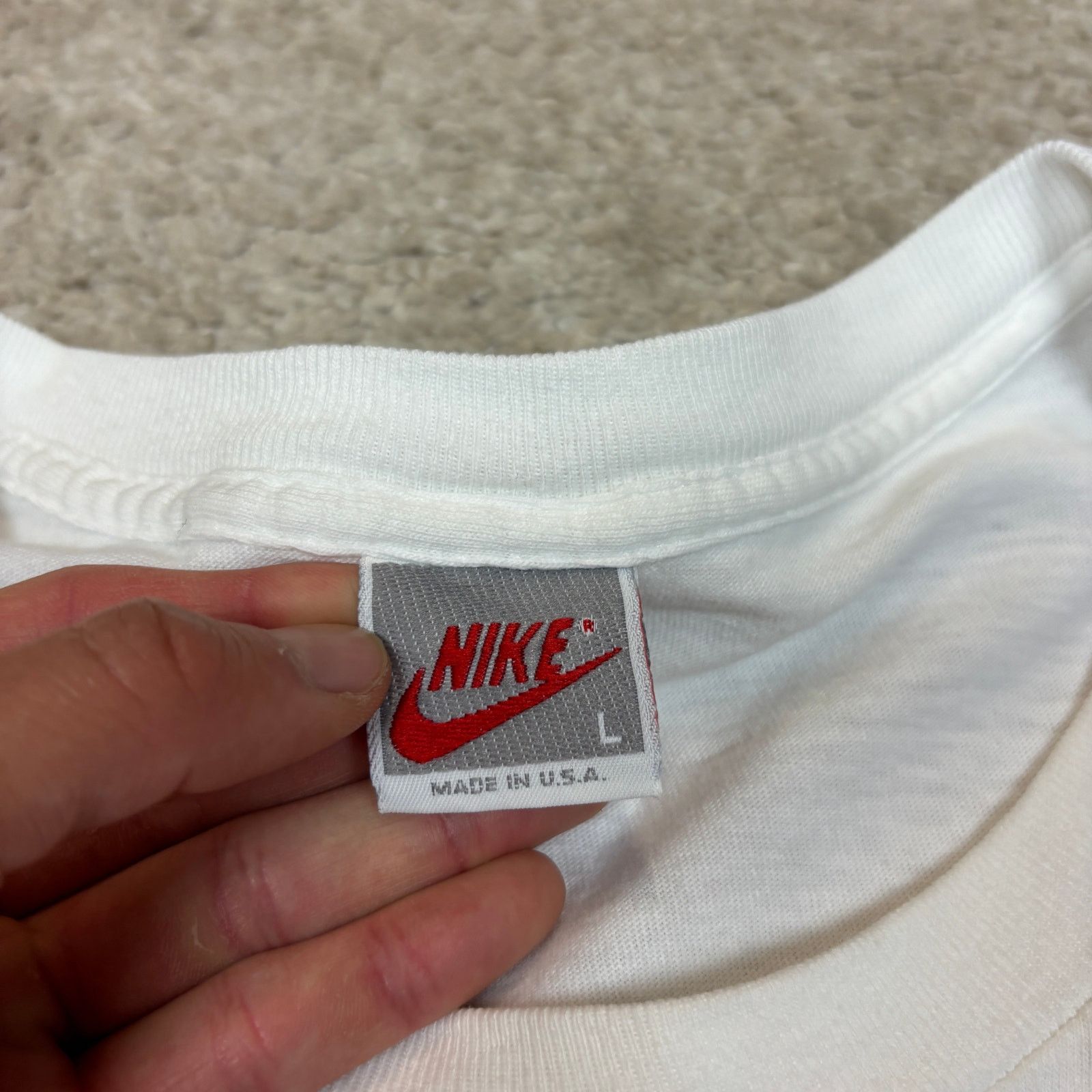 Nike VTG 90s Nike Challenge Court T Shirt Men's Large Tennis Size US L / EU 52-54 / 3 - 6 Thumbnail