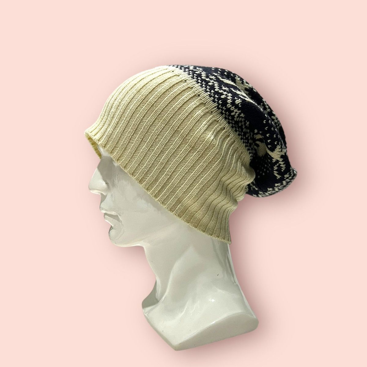 Japanese Brand × Jun Takahashi × Uniqlo VINTAGE UNIQLO DEERS KNITTED CUFFS BEANIE Size ONE SIZE - 14 Thumbnail
