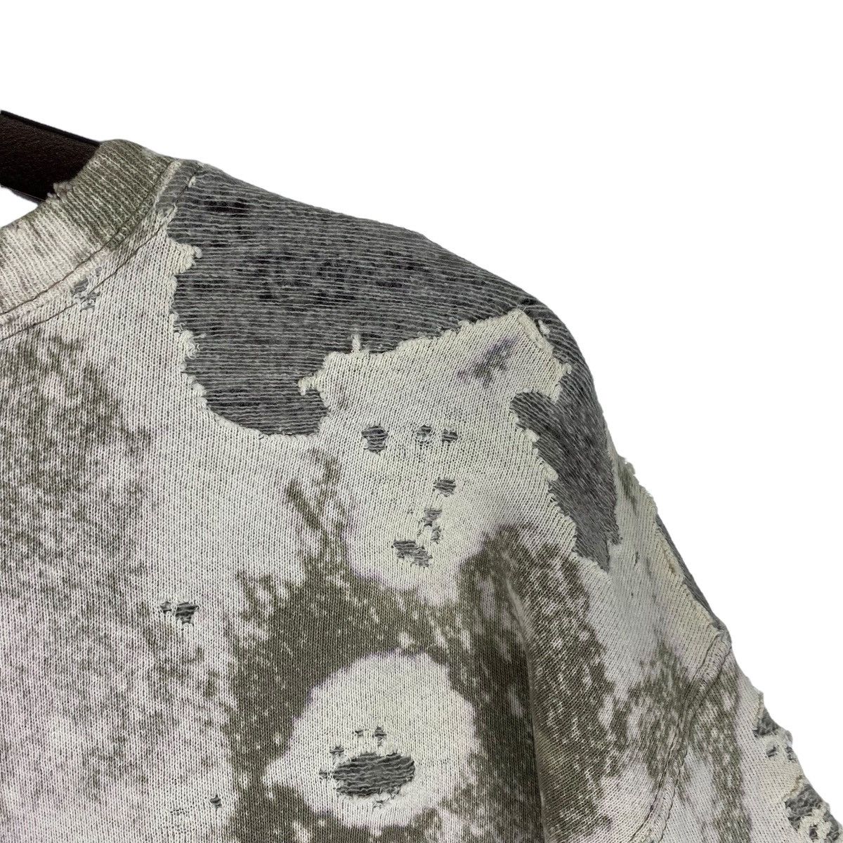 Nike × Vintage Vintage Distressed Acid Wash Nike 90s Sweatshirt Size US M / EU 48-50 / 2 - 14 Thumbnail