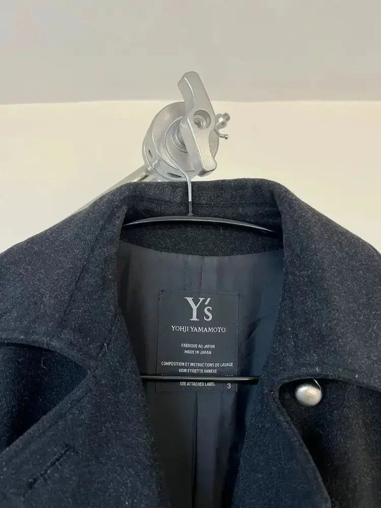 Yohji Yamamoto Sz 3 Yohji Yamamoto Y's Military Style Wool Coat Size US S / EU 44-46 / 1 - 6 Thumbnail