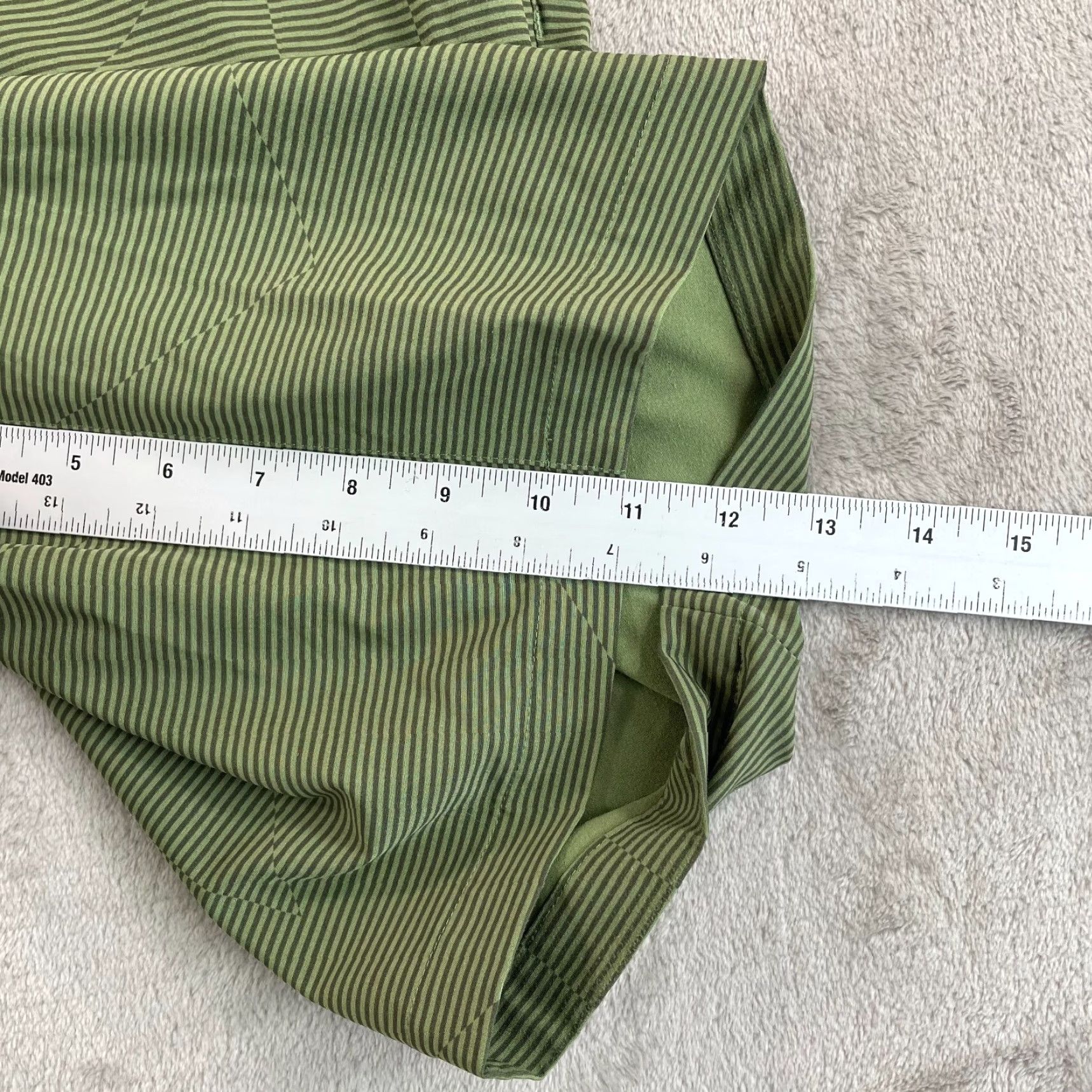 Nike Nike Golf Shorts Mens 36 Green Striped Performance Wicking Dri Fit NWOT Size US 36 / EU 52 - 5 Thumbnail