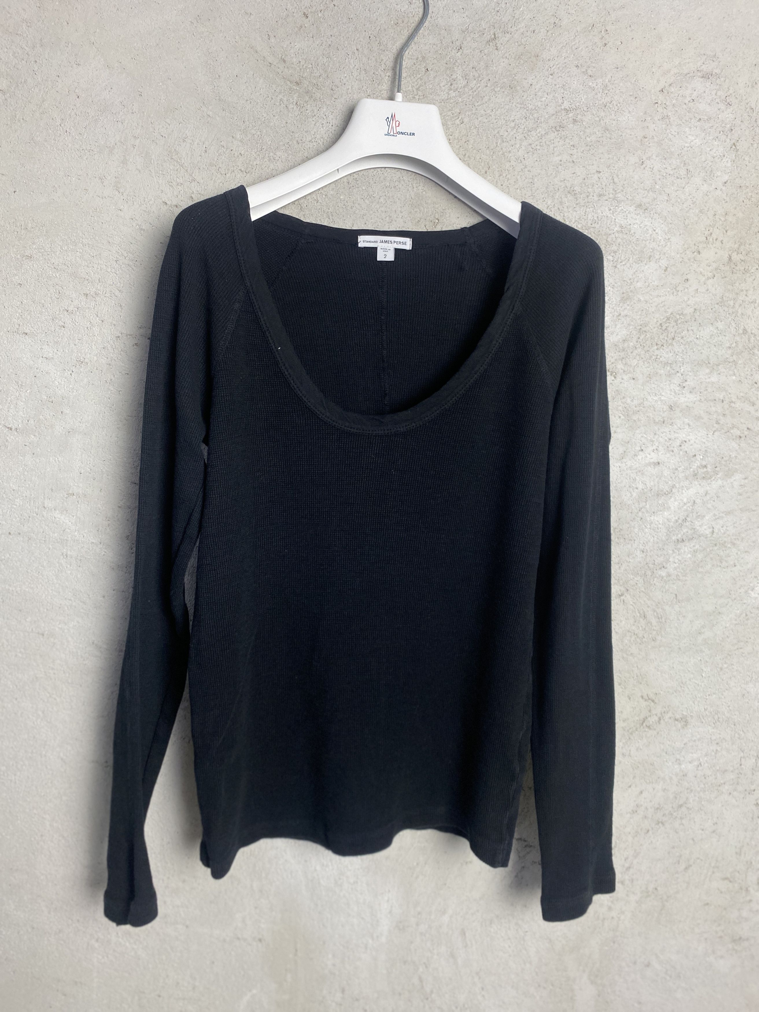 James Perse James Perse ribbed long sleeve t-shirt tee Size M / US 6-8 / IT 42-44 - 1 Thumbnail