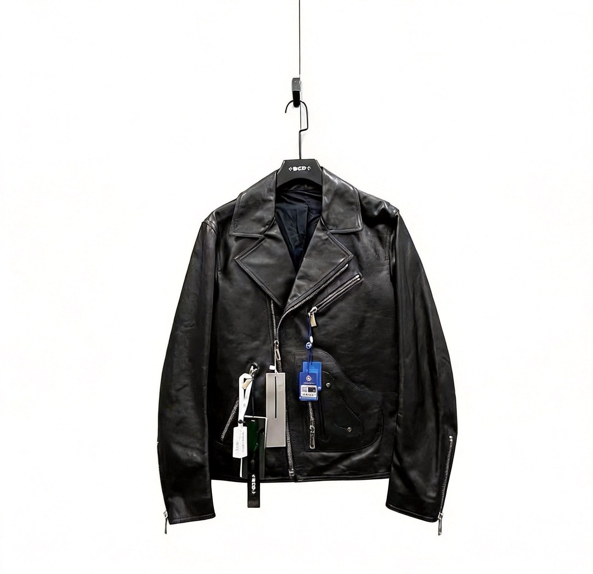 Dior × Hedi Slimane S/S 2007 Runway Leather Multi-Zip Jacket (SS07