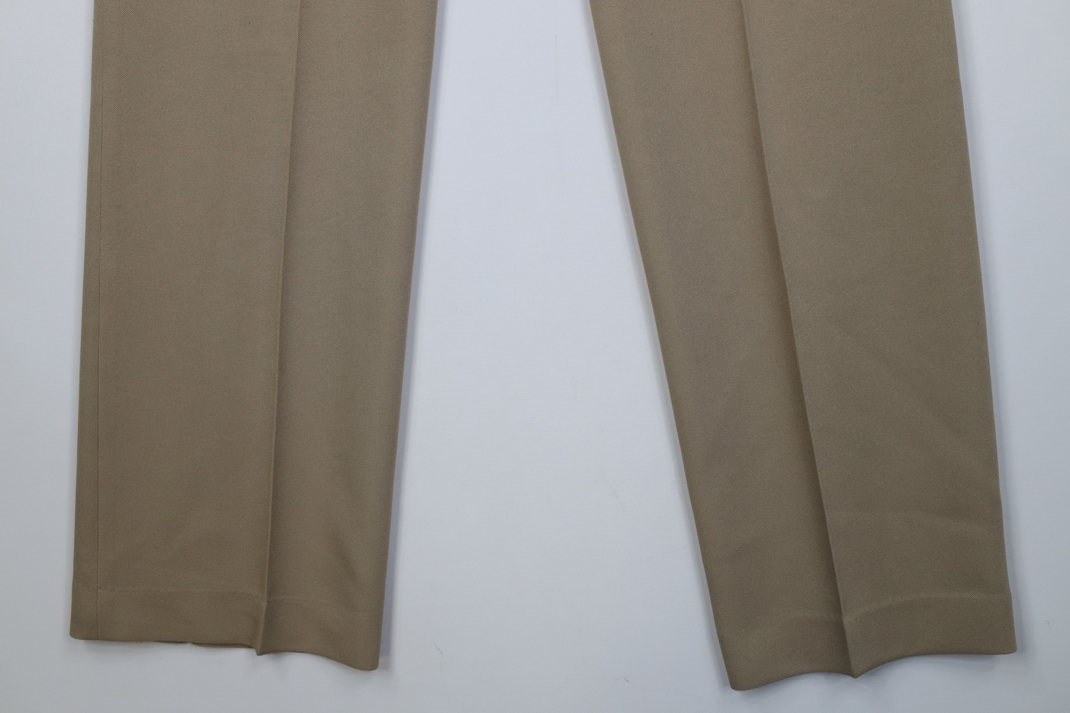 Vintage Vintage 70s Streetwear Flared Wide Leg Chino Pants Beige USA Size US 34 / EU 50 - 11 Thumbnail