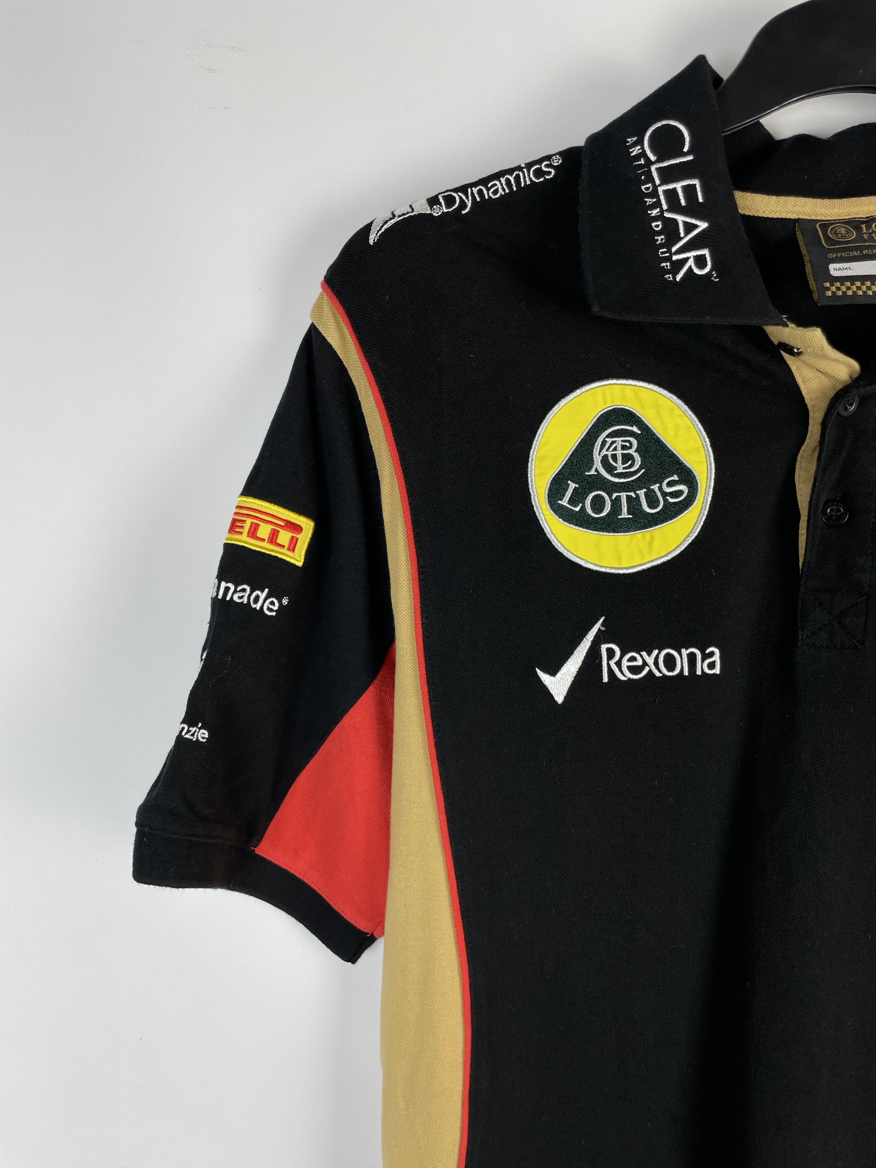 Formula 1 × Vintage Rare! Vintage Lotus F1 Team Racing Polo Shirt Ferrari Size US XL / EU 56 / 4 - 6 Thumbnail