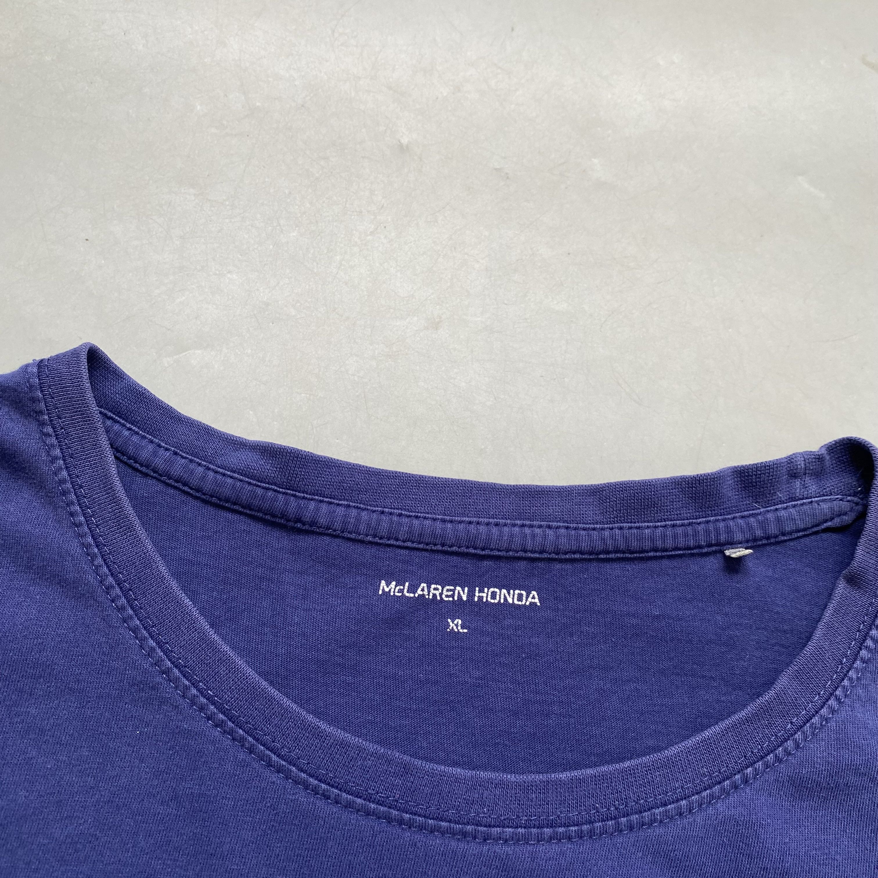 Ferrari 🏎️ USA Racing Mc Laren Honda Tee Vintage Style F1 Marlboro Size US XL / EU 56 / 4 - 2 Thumbnail