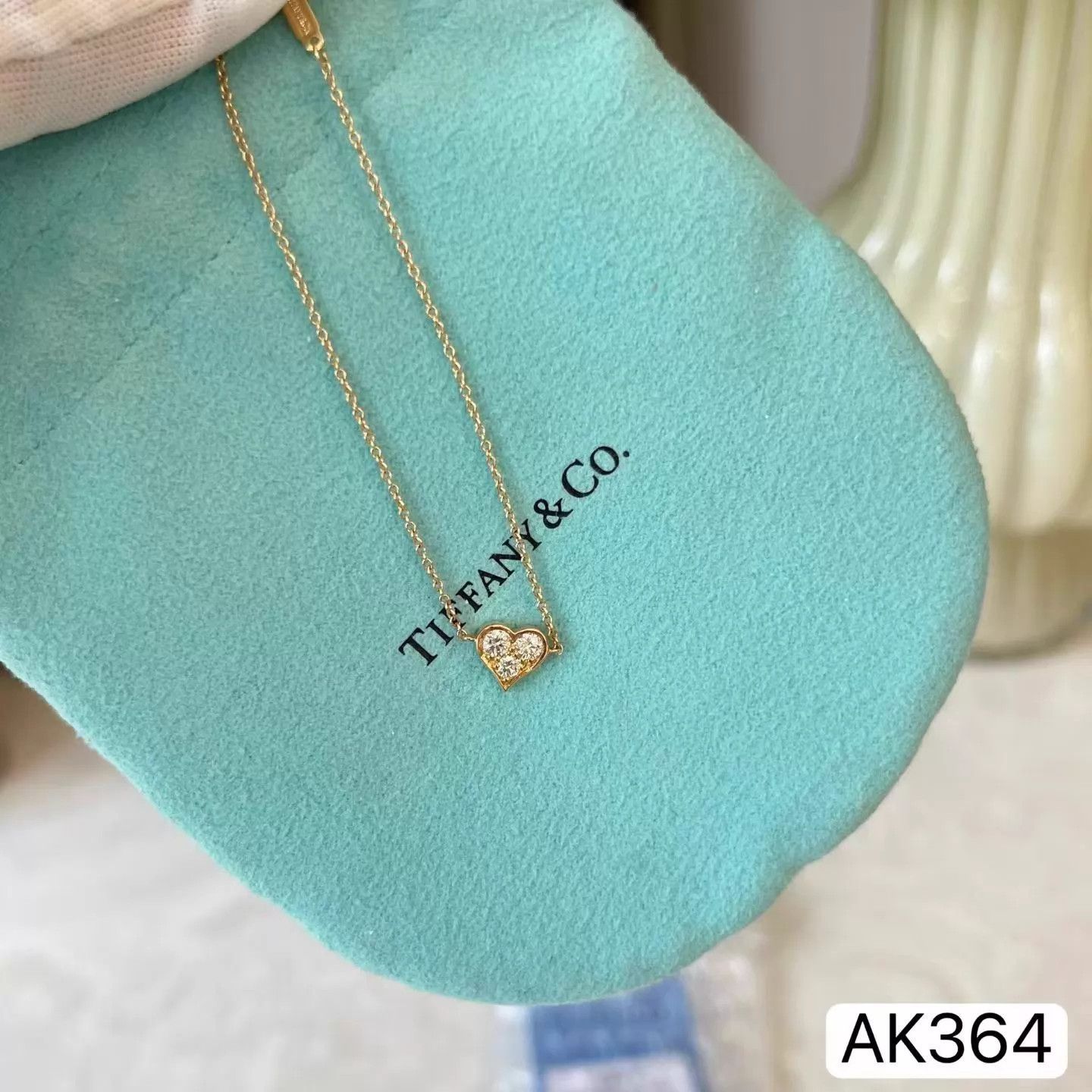 Tiffany & Co. Tiffany & Co. Heart Diamond Rose Gold Bracelet 14-15cm LN Size ONE SIZE - 5 Thumbnail