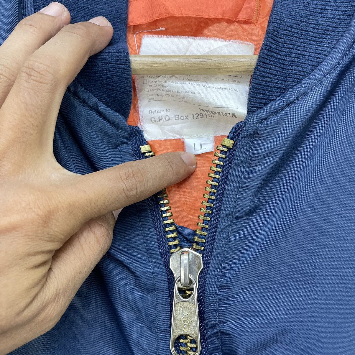 Japanese Brand × Vintage 💥Vintage Japanese Brand Nepuca Bomber Ma 1 Flight Jacket Size US M / EU 48-50 / 2 - 3 Thumbnail