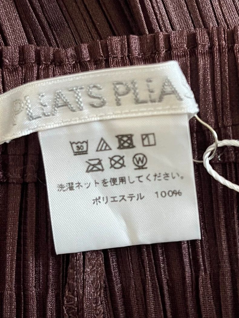 Issey Miyake issey miyake size：3 Brown pleated trousers 2506-Nextarrow Size US 26 / EU 42 - 3 Thumbnail