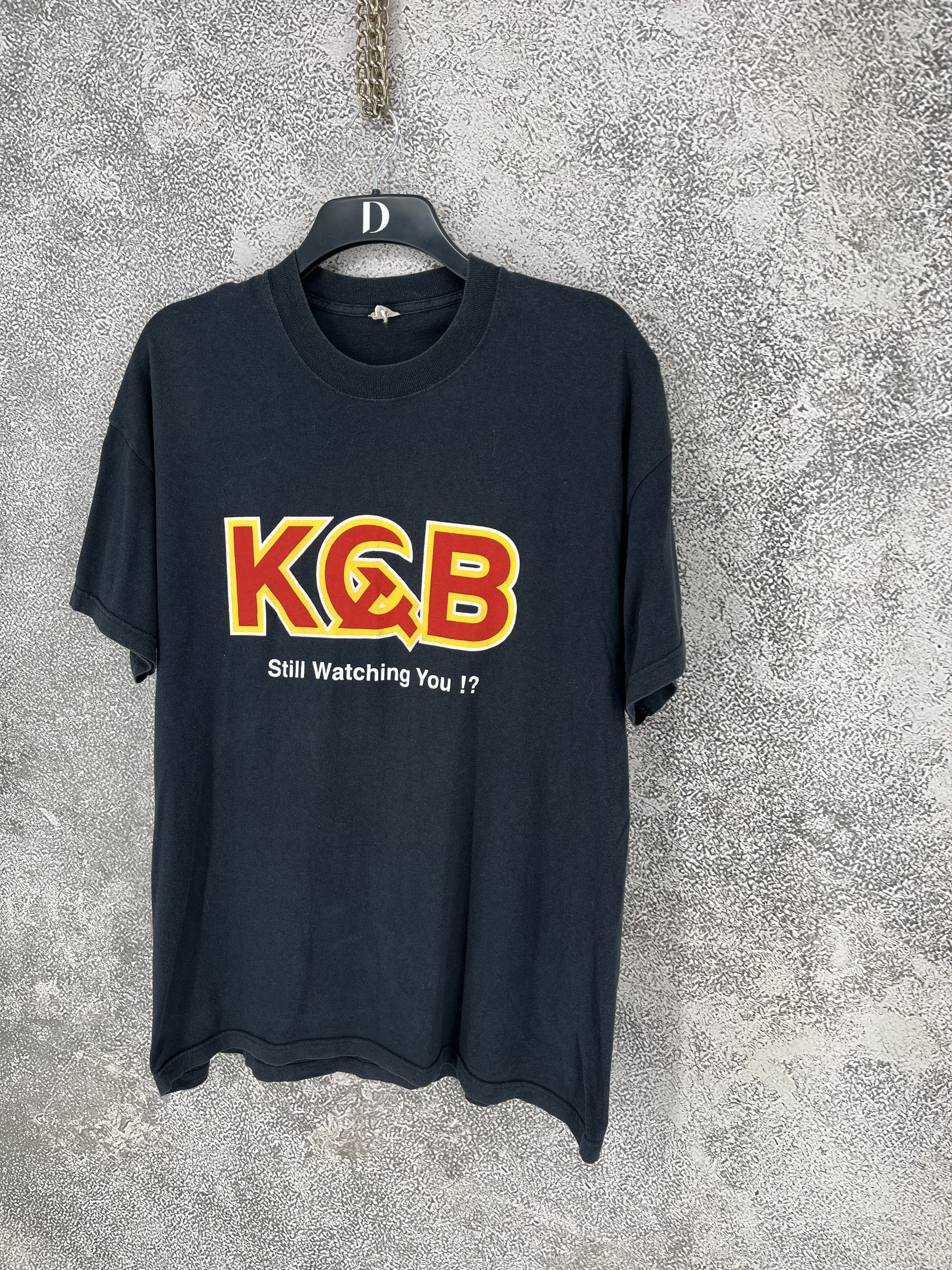 Vintage Vintage 90's KGB Soviet Union T-Shirt Large Single Stitch Size US XL / EU 56 / 4 - 3 Thumbnail