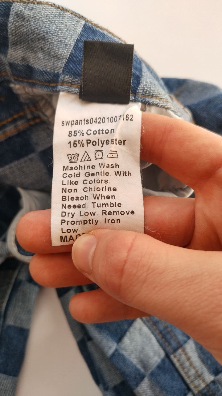 Japanese Brand × Jean Retro check jeans Size 28" / US 6 / IT 42 - 7 Thumbnail