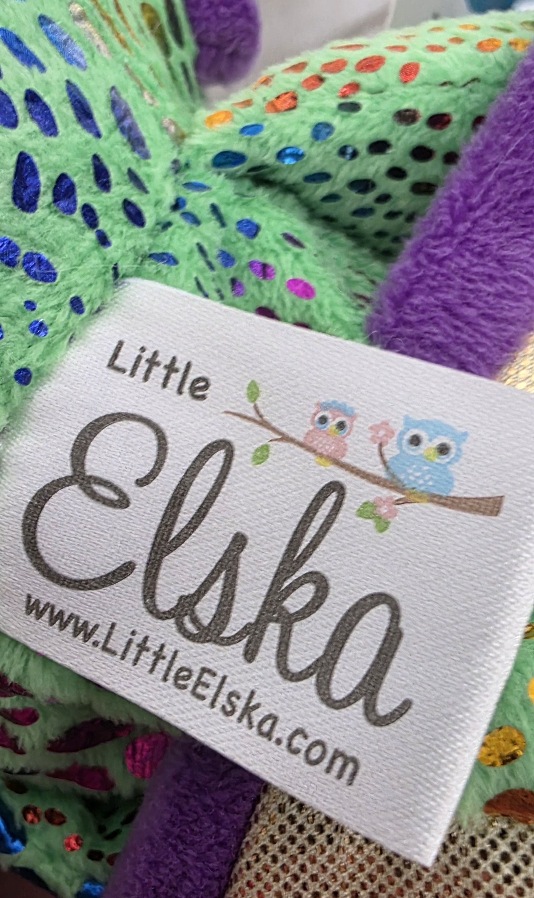 Unknown London NWT Little Elska Dragon Blankie Lovey Elliot Size ONE SIZE - 3 Thumbnail