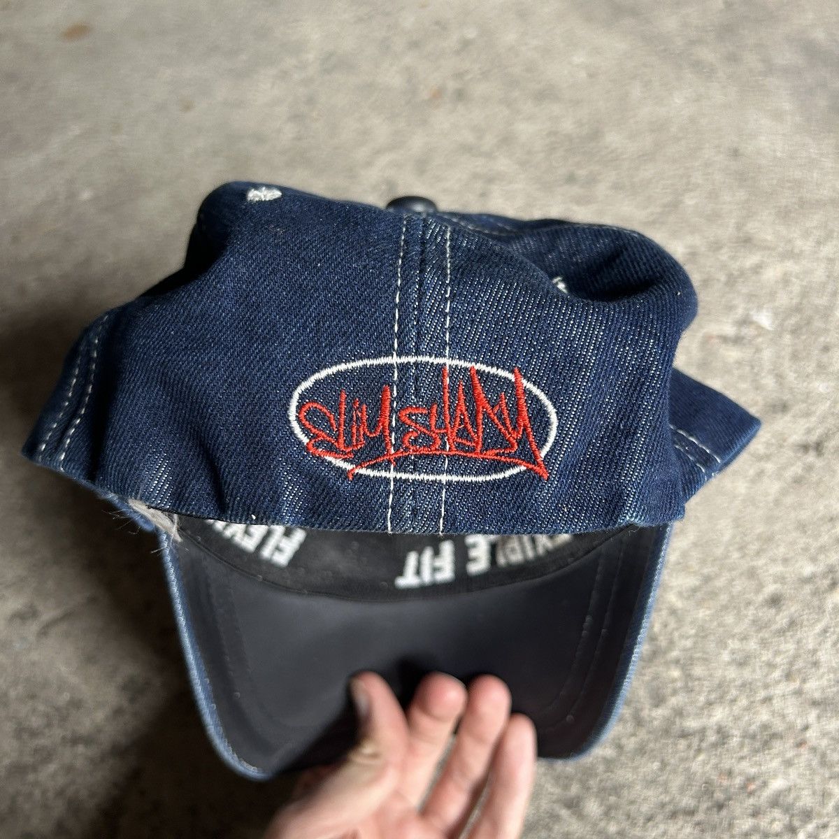 Band Tees Vintage Eminem Jean Y2K Hat Size ONE SIZE - 3 Thumbnail