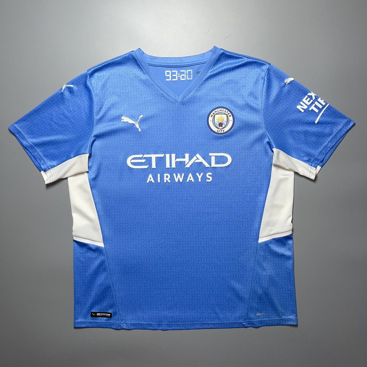 Puma MAN CITY PUMA 2021/2022 FOOTBALL HOME JERSEY #26 MAHREZ Size US XL / EU 56 / 4 - 2 Thumbnail