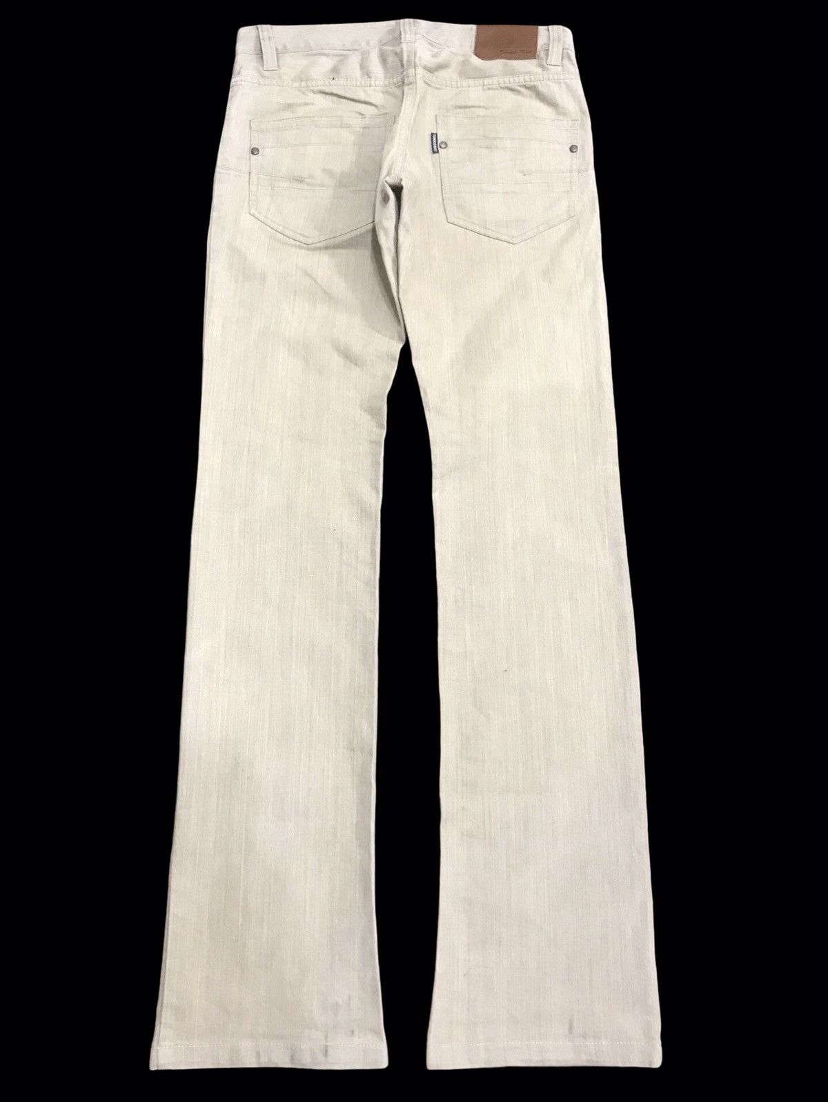 Japanese Brand 💥FLARE💥Tornado Mart Japan LowRise Vertical Flare Pant F240 Size US 29 - 2 Thumbnail