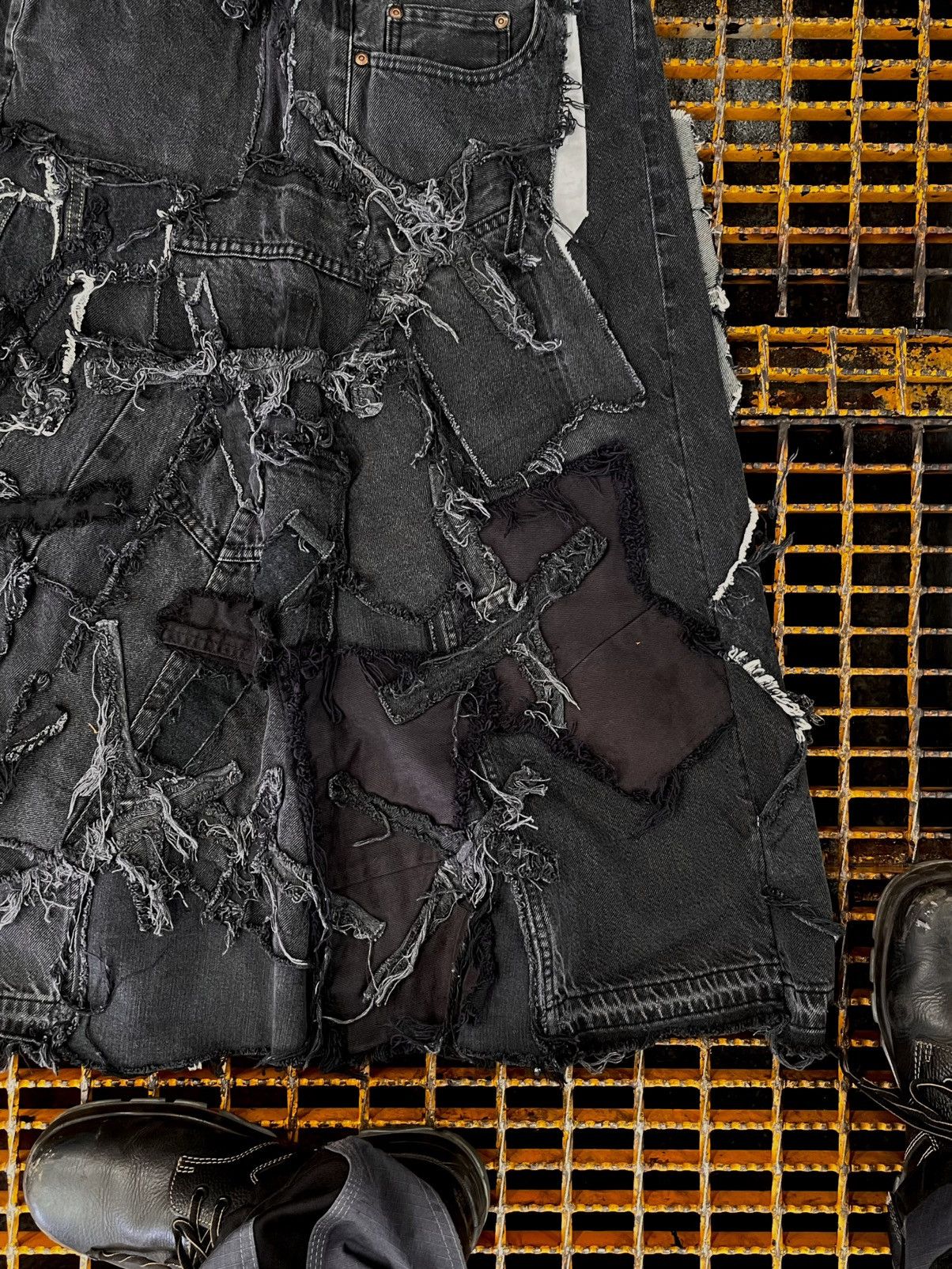 Other × Vintage Reworked gothic skirt Size 29" - 11 Thumbnail
