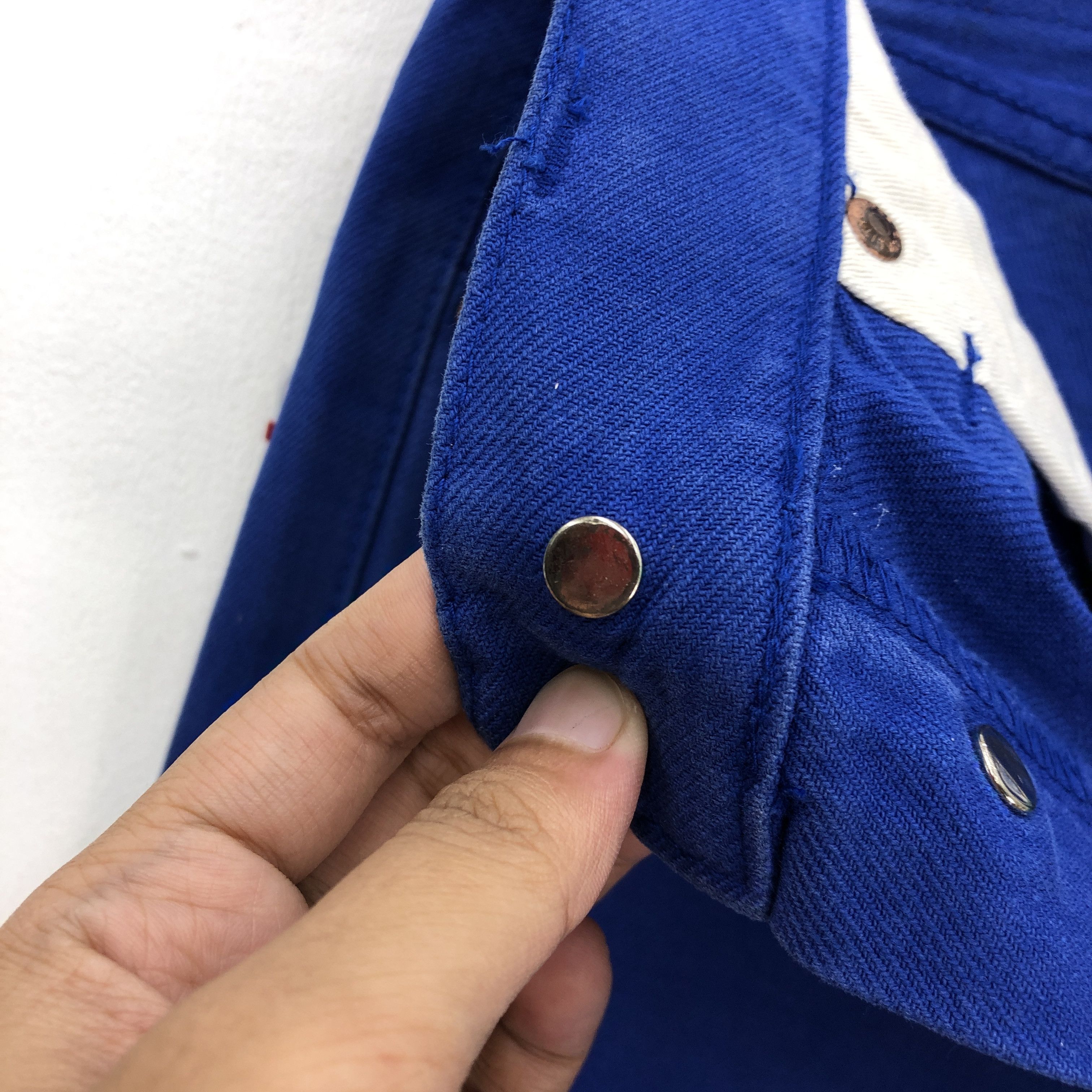 Studio D'Artisan Vintage Studio D'artisan Selvedge Jeans Japanese Blue Denim Size 26" / US 2 / IT 38 - 7 Thumbnail